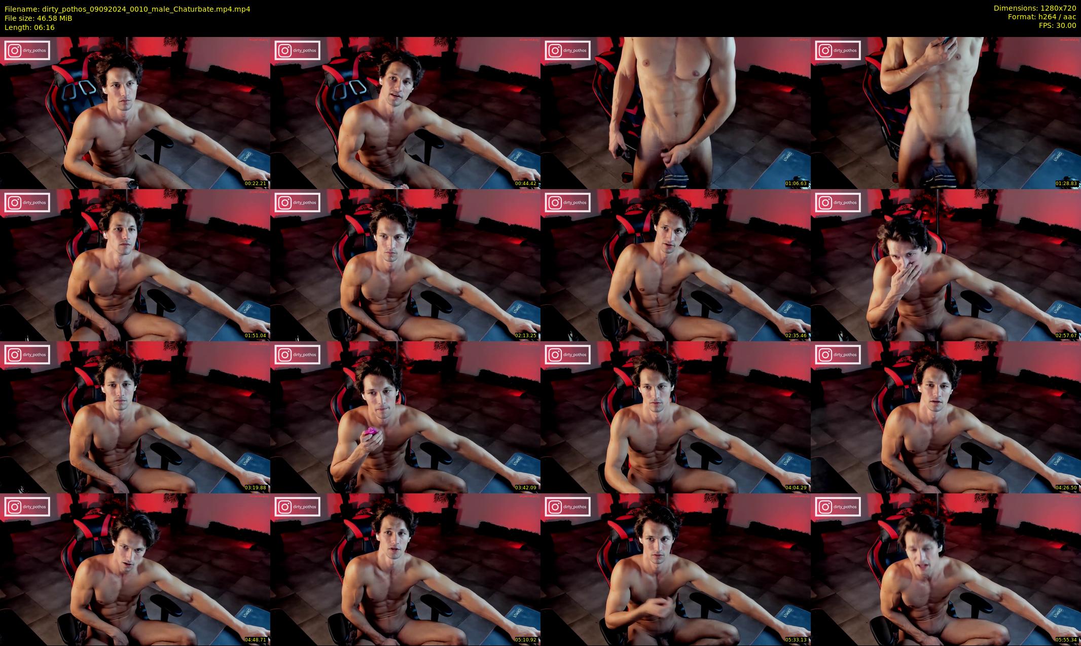 dirty_pothos — 7 minute Chaturbate male cam show recording, 720p, Sep 9, 2024
