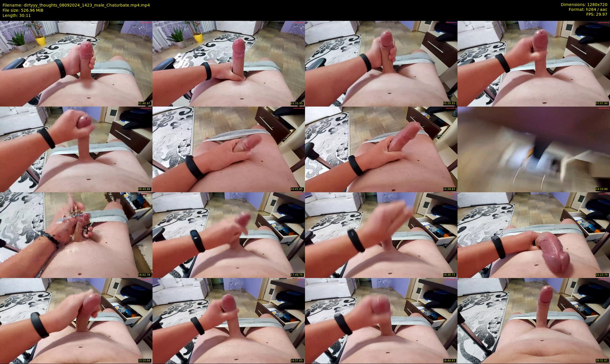 dirtyyy_thoughts — 31 minute Chaturbate male cam show recording, 720p, Sep 8, 2024