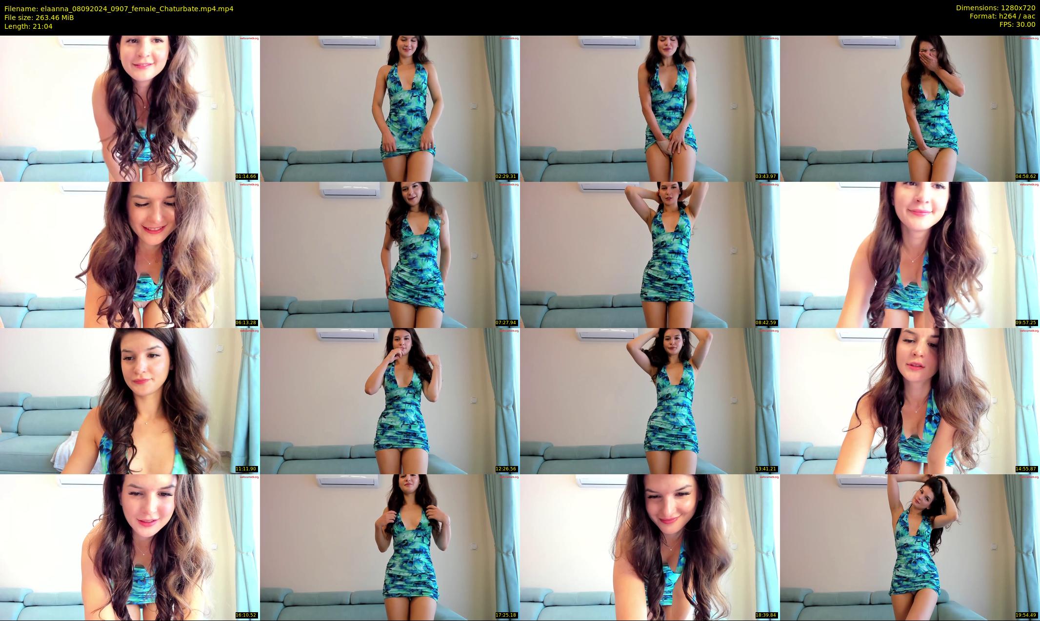 elaanna — 22 minute Chaturbate female cam show recording, 720p, Sep 8, 2024