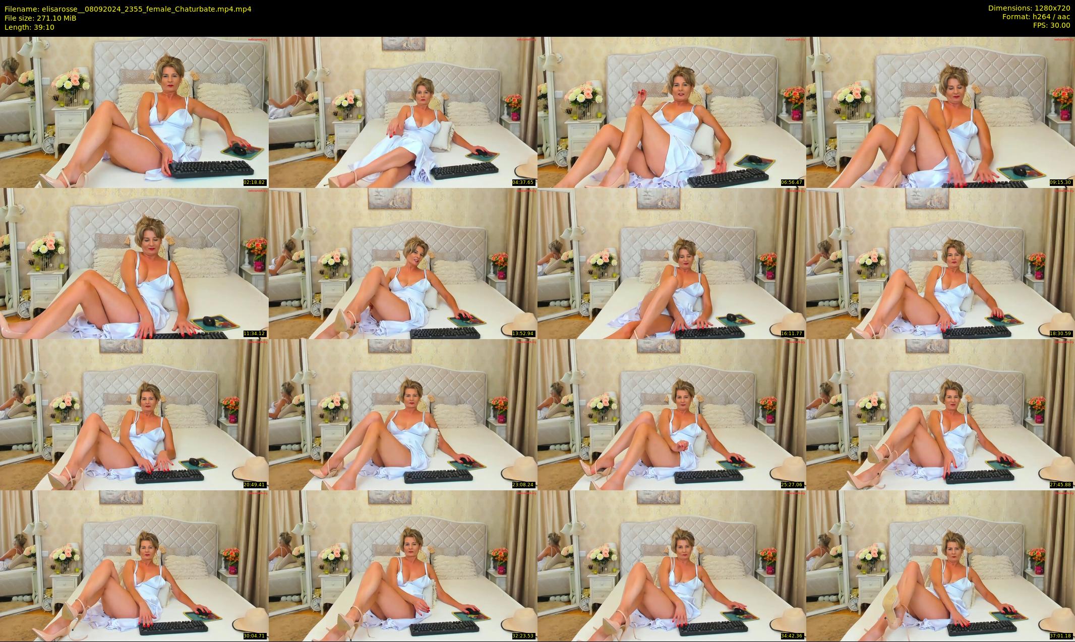 elisarosse_ — 40 minute Chaturbate female cam show recording, 720p, Sep 8, 2024