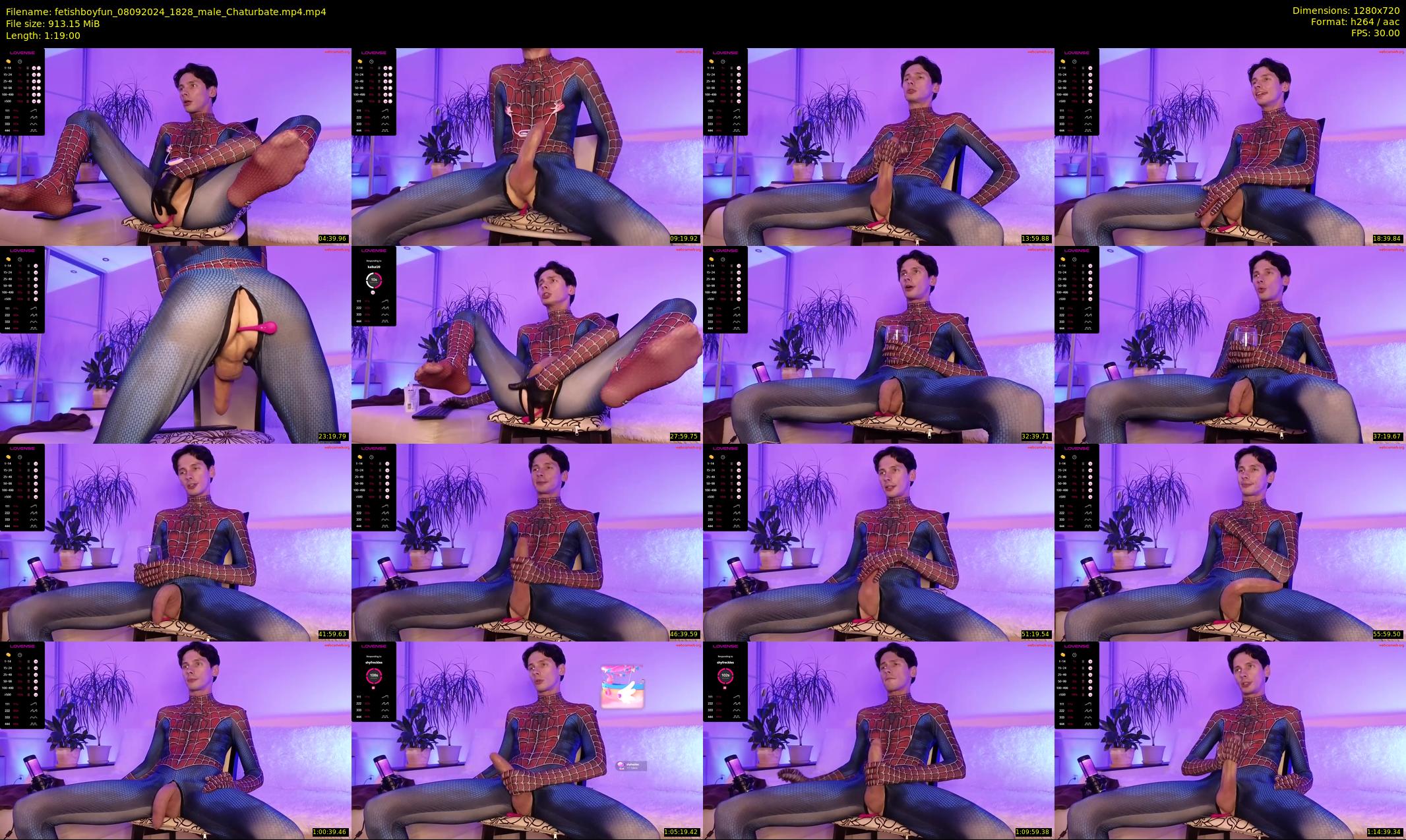 fetishboyfun — 79 minute Chaturbate male cam show recording, 720p, Sep 8, 2024
