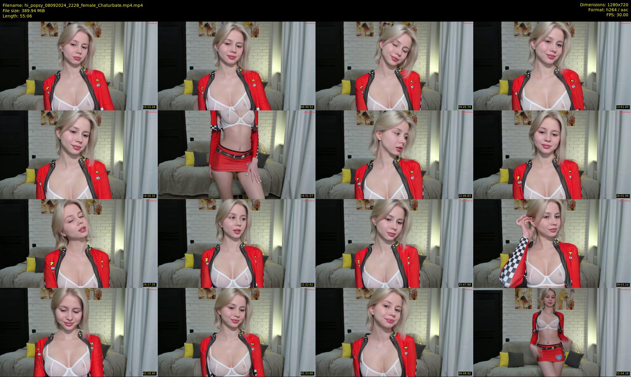 hi_popsy — 56 minute Chaturbate female cam show recording, 720p, Sep 8, 2024
