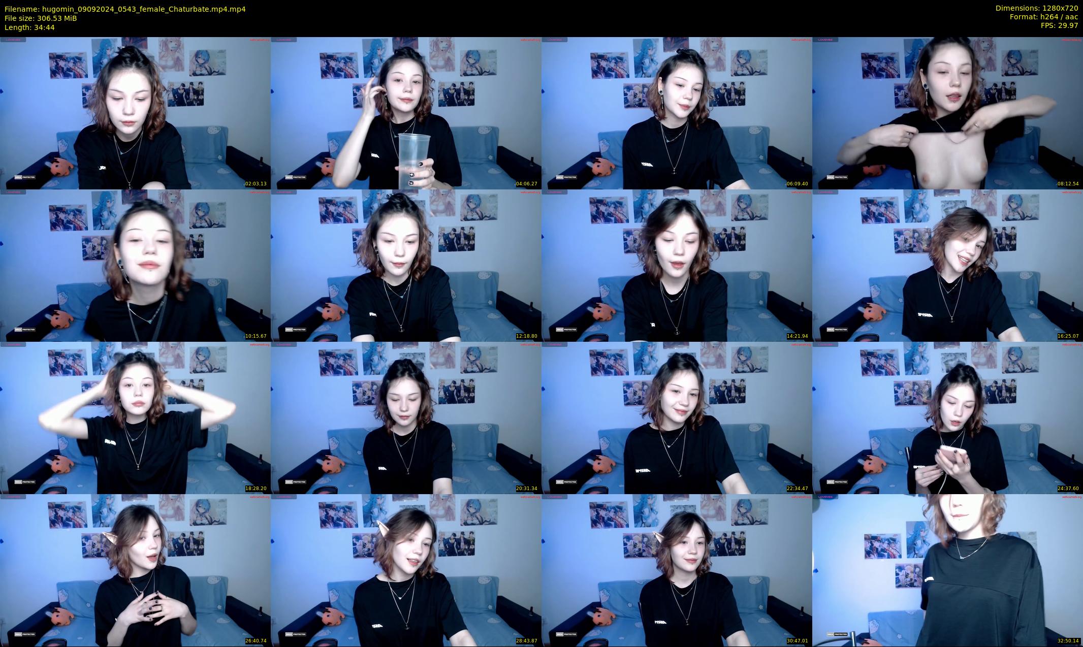 hugomin — 35 minute Chaturbate female cam show recording, 720p, Sep 9, 2024