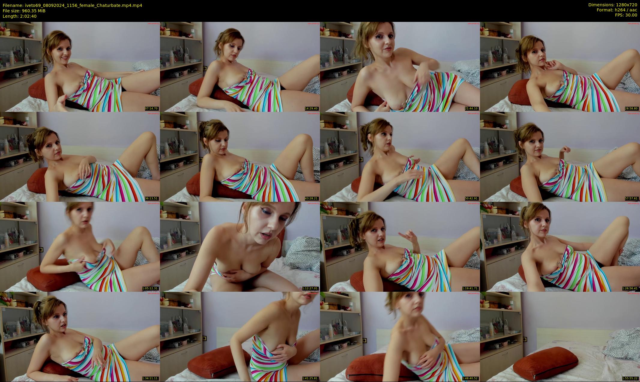 iveto69 — 123 minute Chaturbate female cam show recording, 720p, Sep 8, 2024