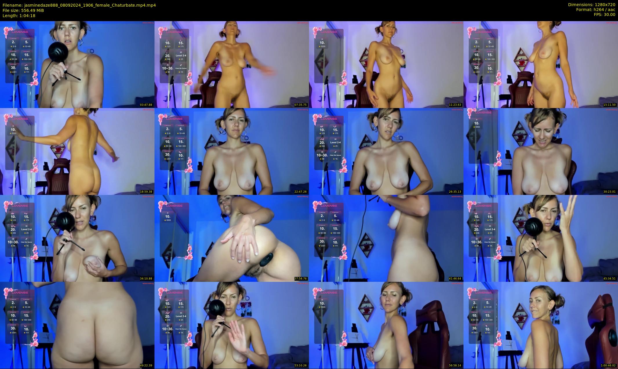 jasminedaze888 — 65 minute Chaturbate female cam show recording, 720p, Sep 8, 2024
