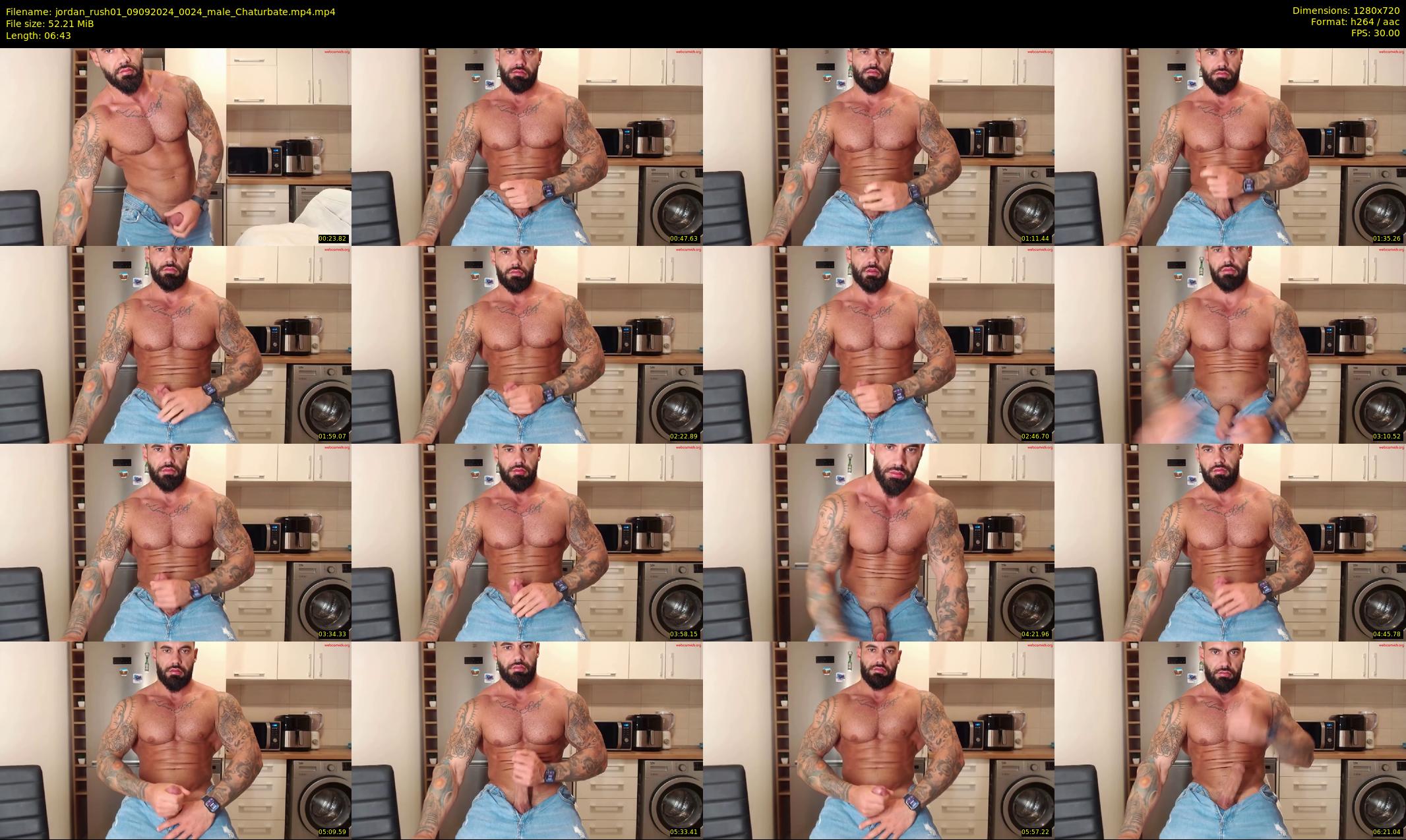 jordan_rush01 — 7 minute Chaturbate male cam show recording, 720p, Sep 9, 2024