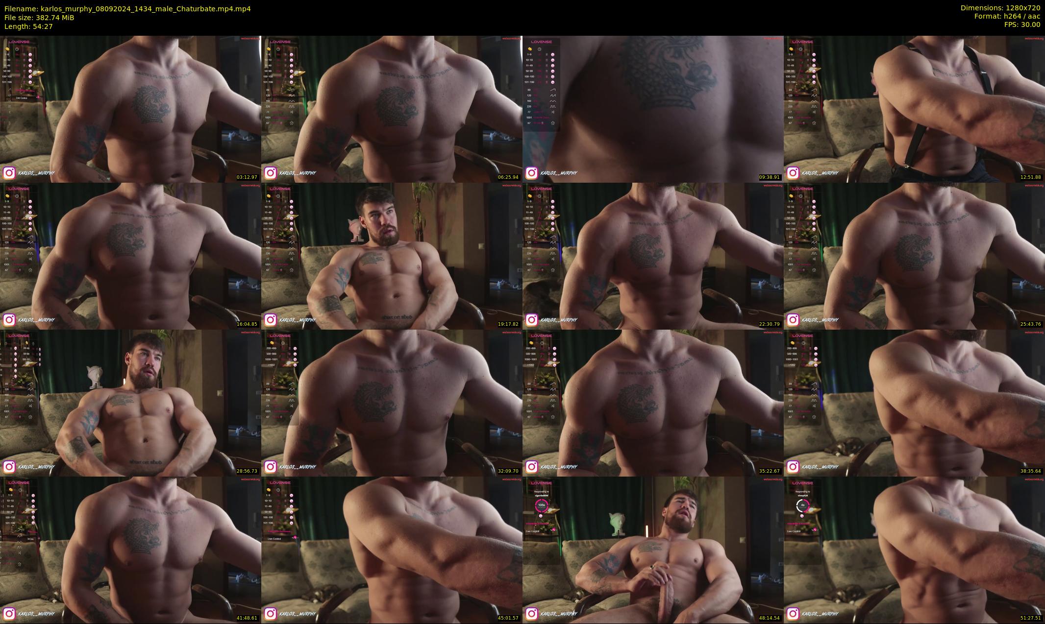 karlos_murphy — 55 minute Chaturbate male cam show recording, 720p, Sep 8, 2024