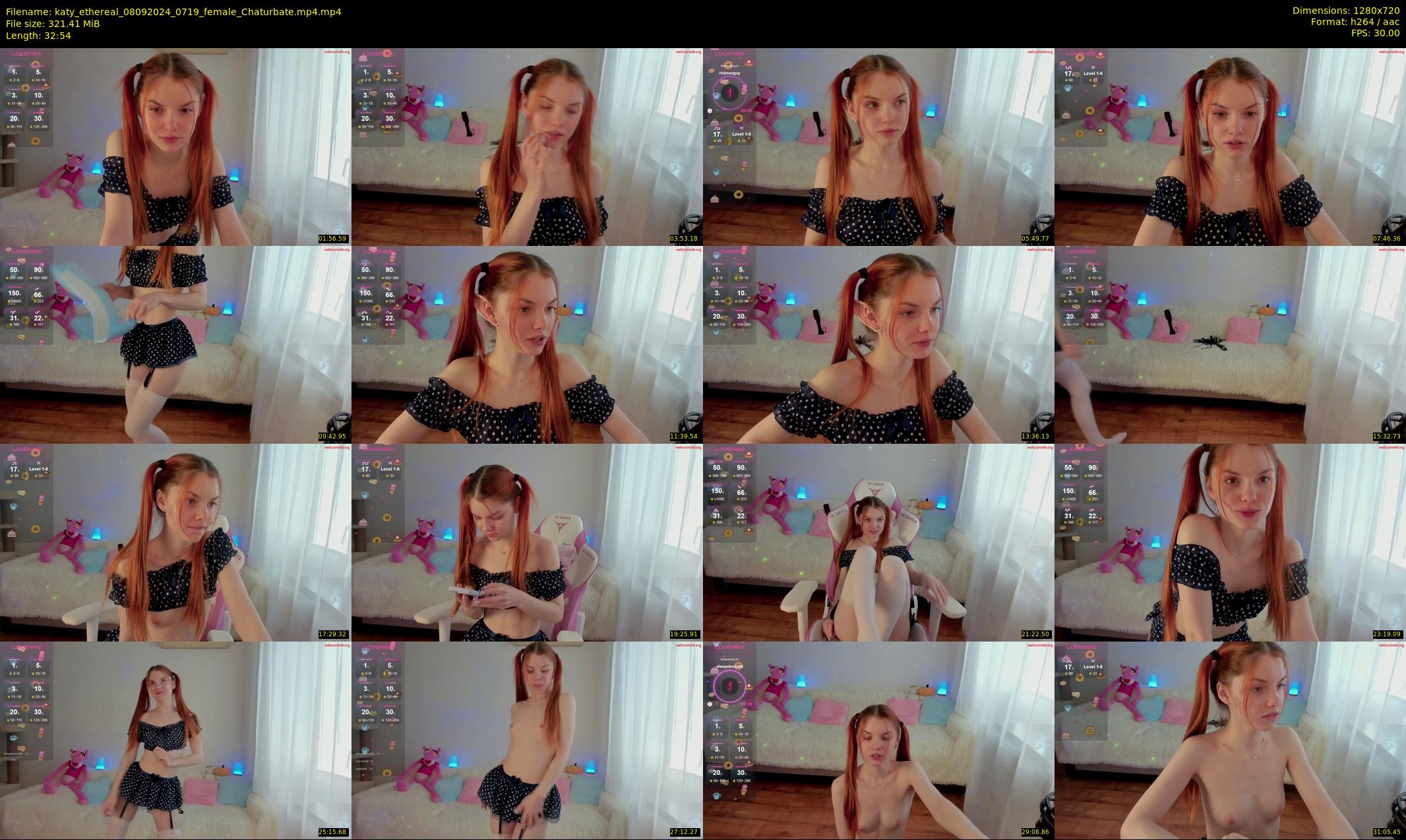 katy_ethereal — 33 minute Chaturbate female cam show recording, 720p, Sep 8, 2024