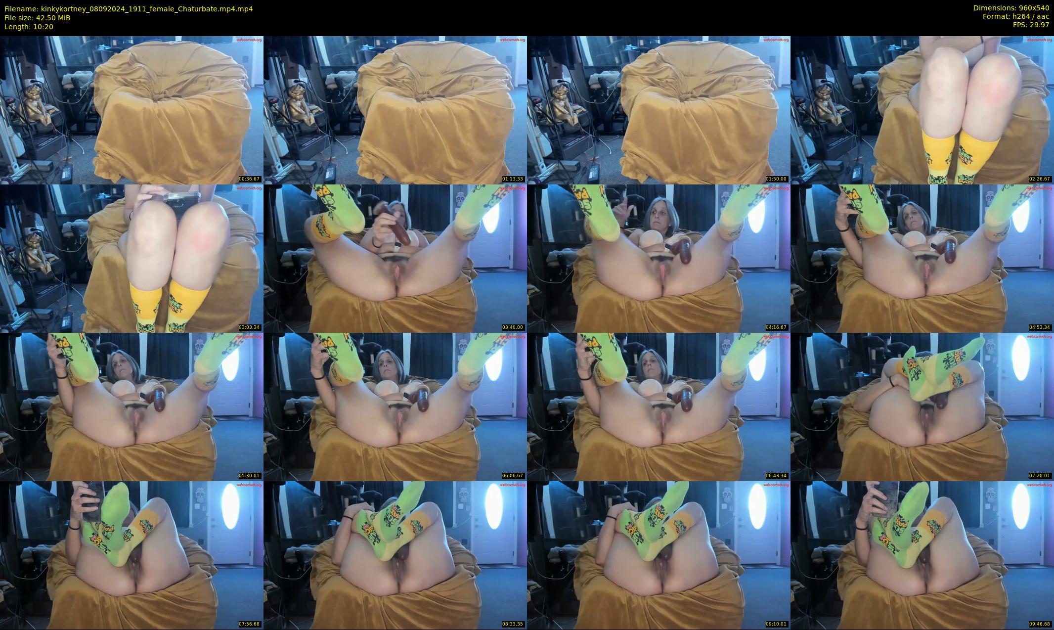 kinkykortney — 11 minute Chaturbate female cam show recording, 480p, Sep 8, 2024