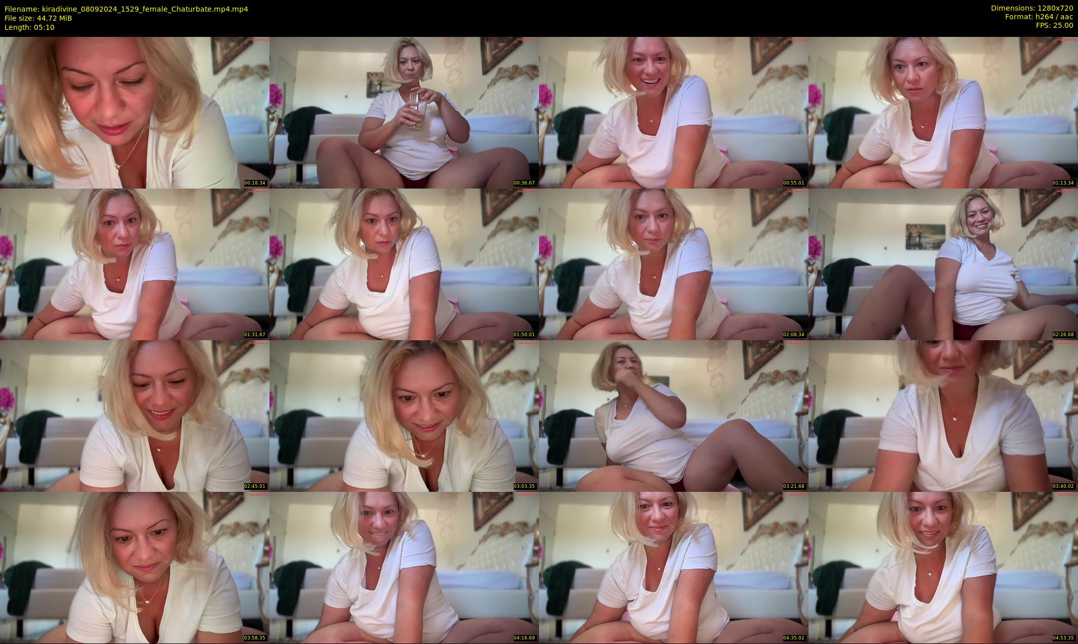 kiradivine — 6 minute Chaturbate female cam show recording, 720p, Sep 8, 2024
