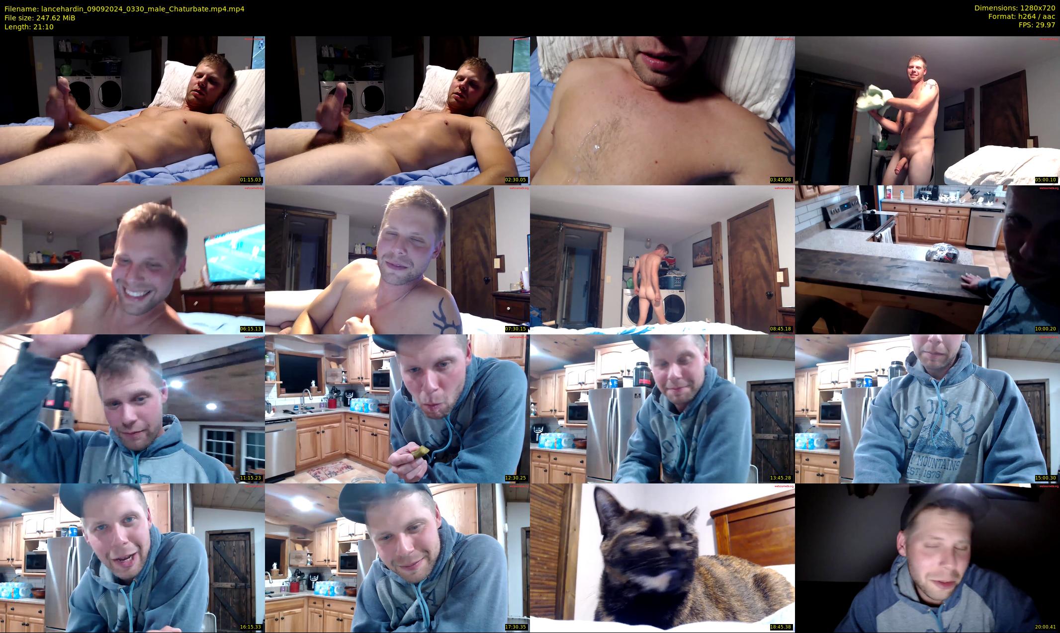 lancehardin — 22 minute Chaturbate male cam show recording, 720p, Sep 9, 2024
