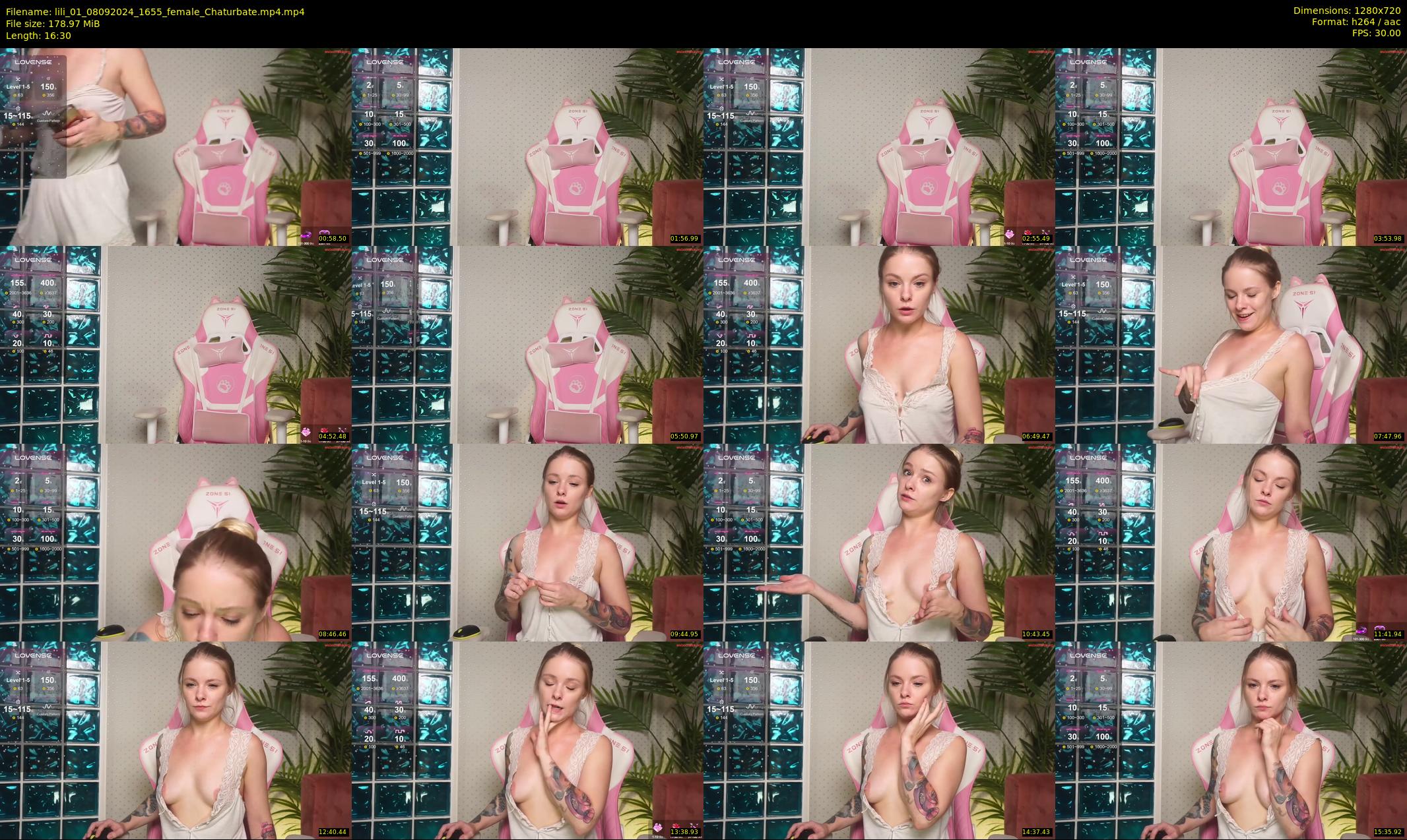 lili_01 — 17 minute Chaturbate female cam show recording, 720p, Sep 8, 2024