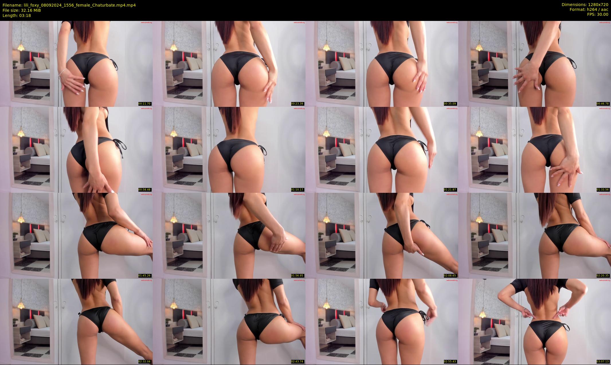 lili_foxy — 4 minute Chaturbate female cam show recording, 720p, Sep 8, 2024