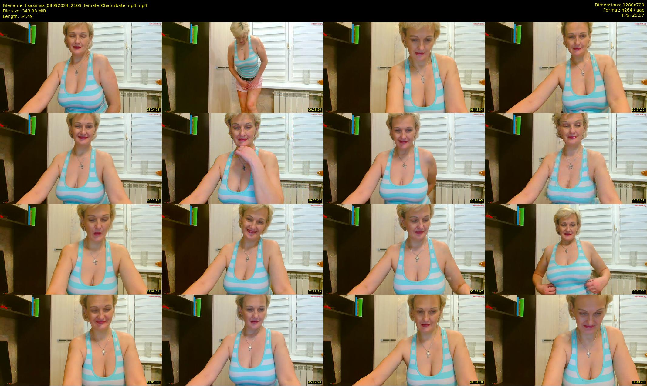 lisasimsx — 55 minute Chaturbate female cam show recording, 720p, Sep 8, 2024