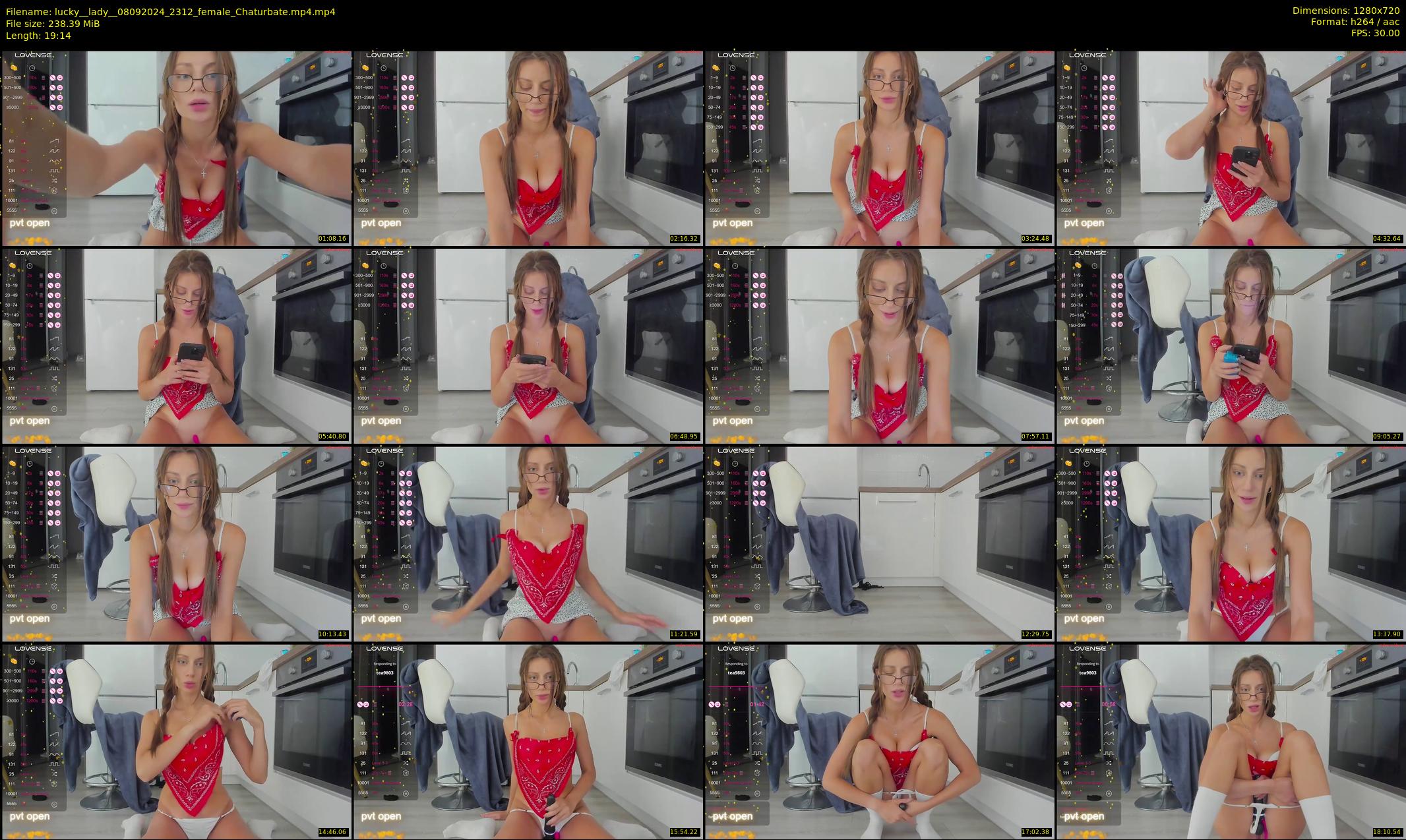 lucky__lady_ — 20 minute Chaturbate female cam show recording, 720p, Sep 8, 2024