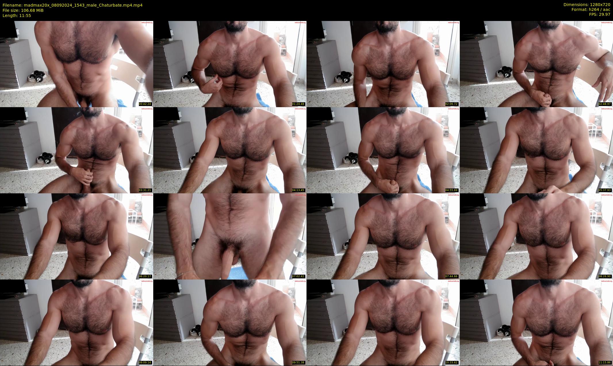 madmax20x — 12 minute Chaturbate male cam show recording, 720p, Sep 8, 2024