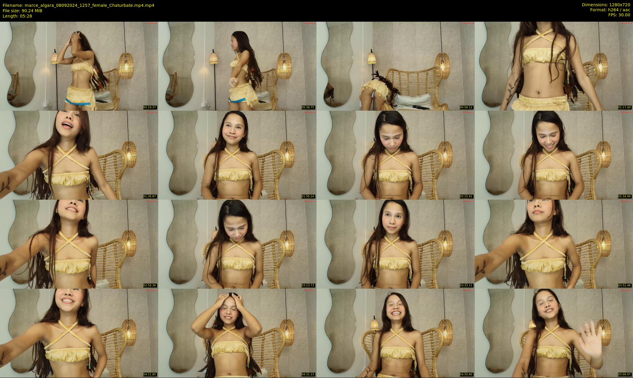marce_algara — 6 minute Chaturbate female cam show recording, 720p, Sep 8, 2024