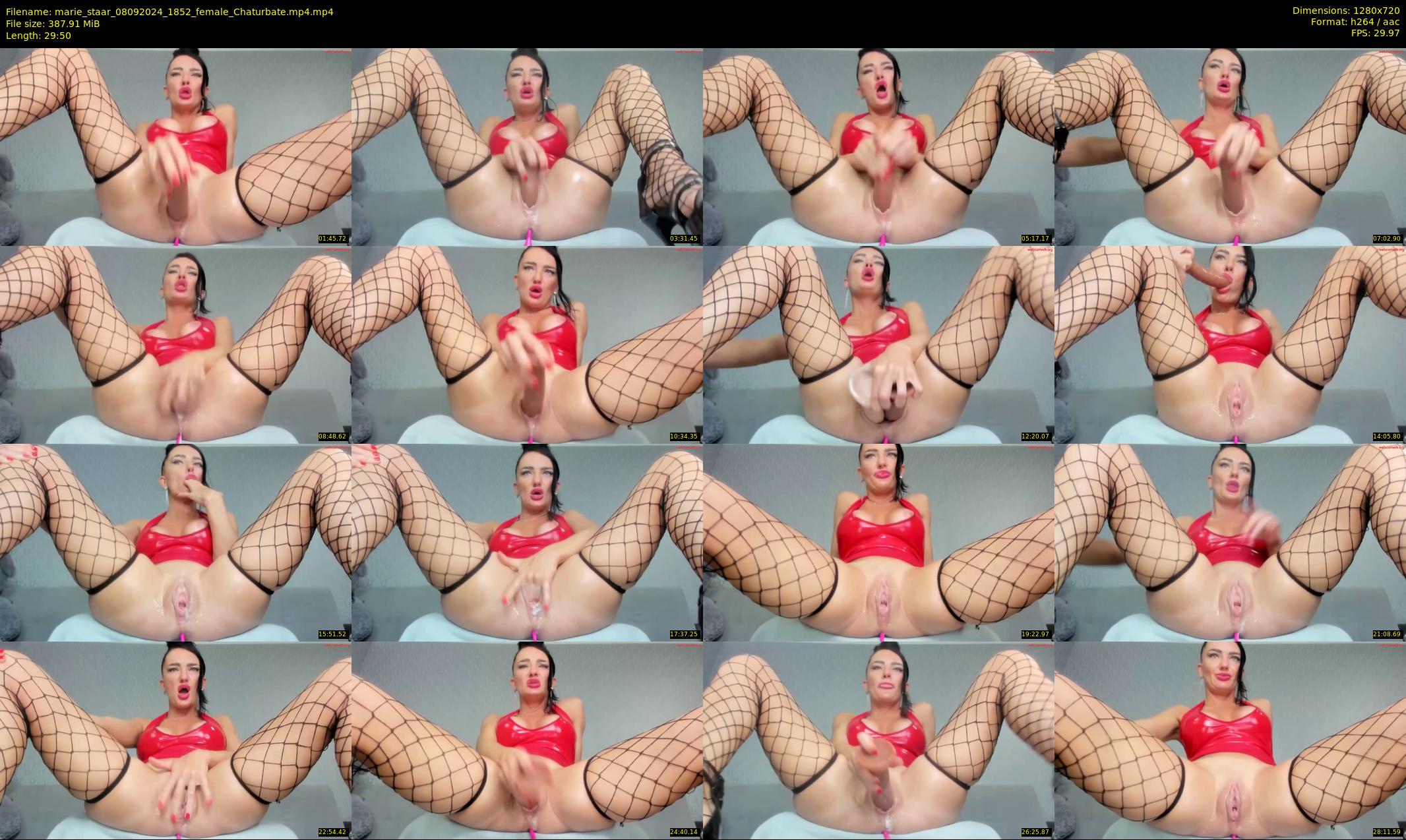 marie_staar — 30 minute Chaturbate female cam show recording, 720p, Sep 8, 2024