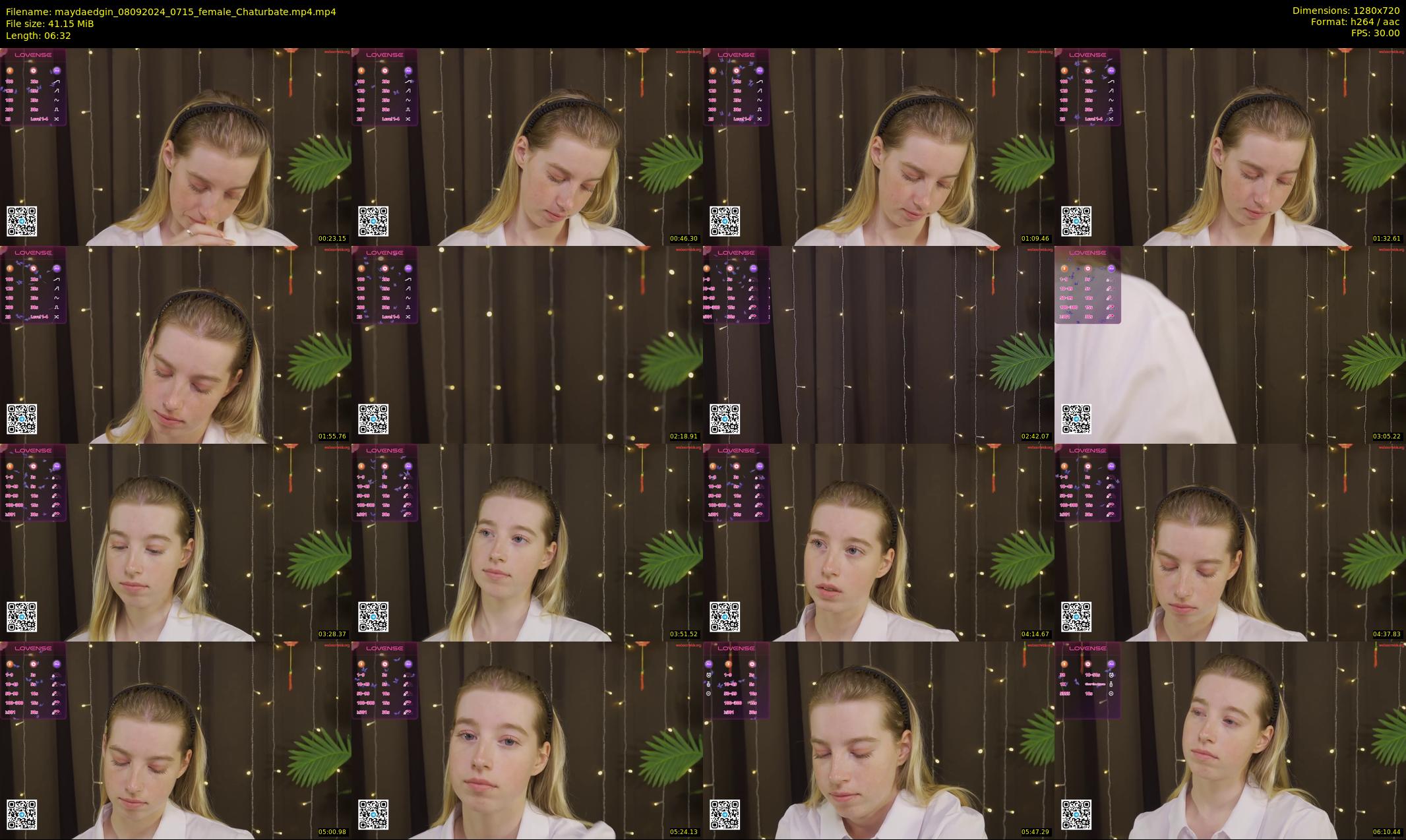 maydaedgin — 7 minute Chaturbate female cam show recording, 720p, Sep 8, 2024