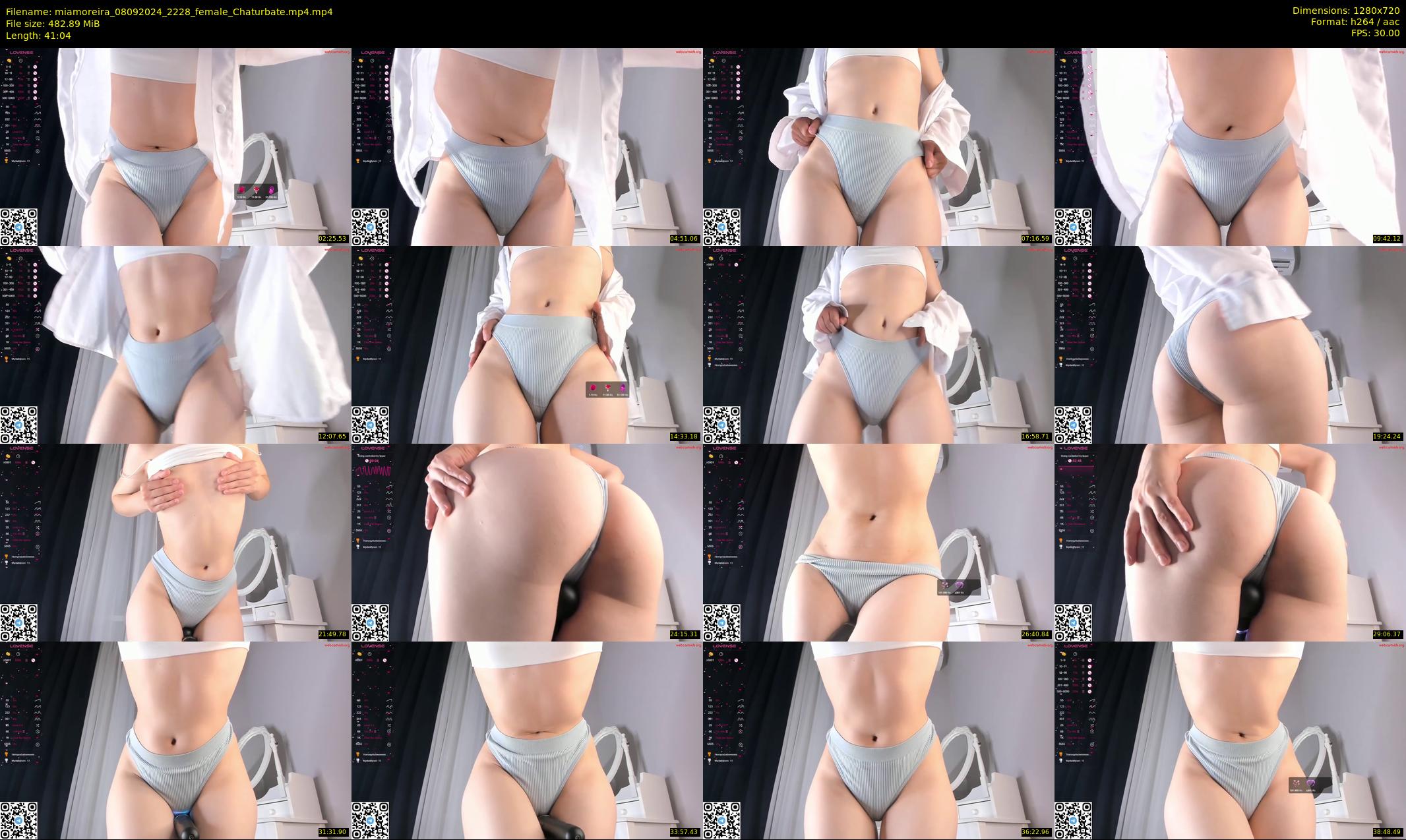 miamoreira — 42 minute Chaturbate female cam show recording, 720p, Sep 8, 2024