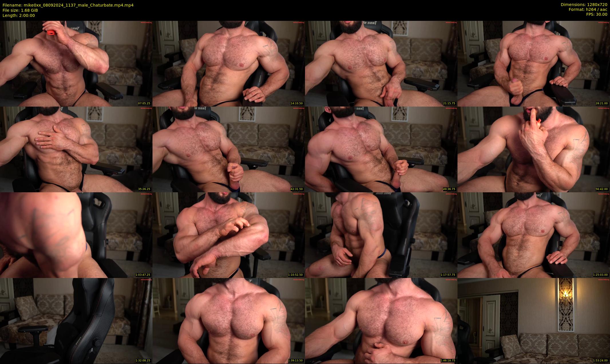 mike0xx — 120 minute Chaturbate male cam show recording, 720p, Sep 8, 2024