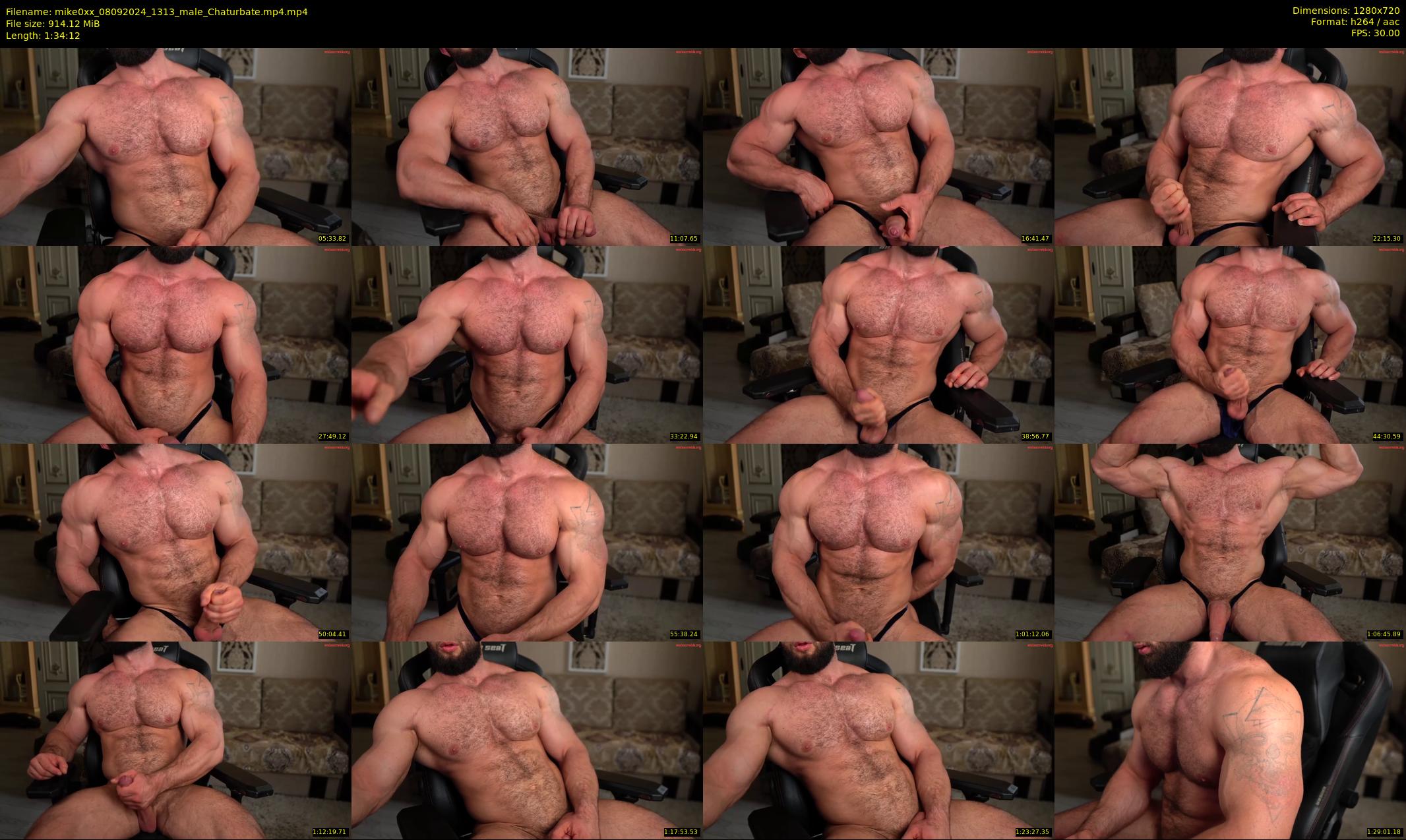 mike0xx — 95 minute Chaturbate male cam show recording, 720p, Sep 8, 2024