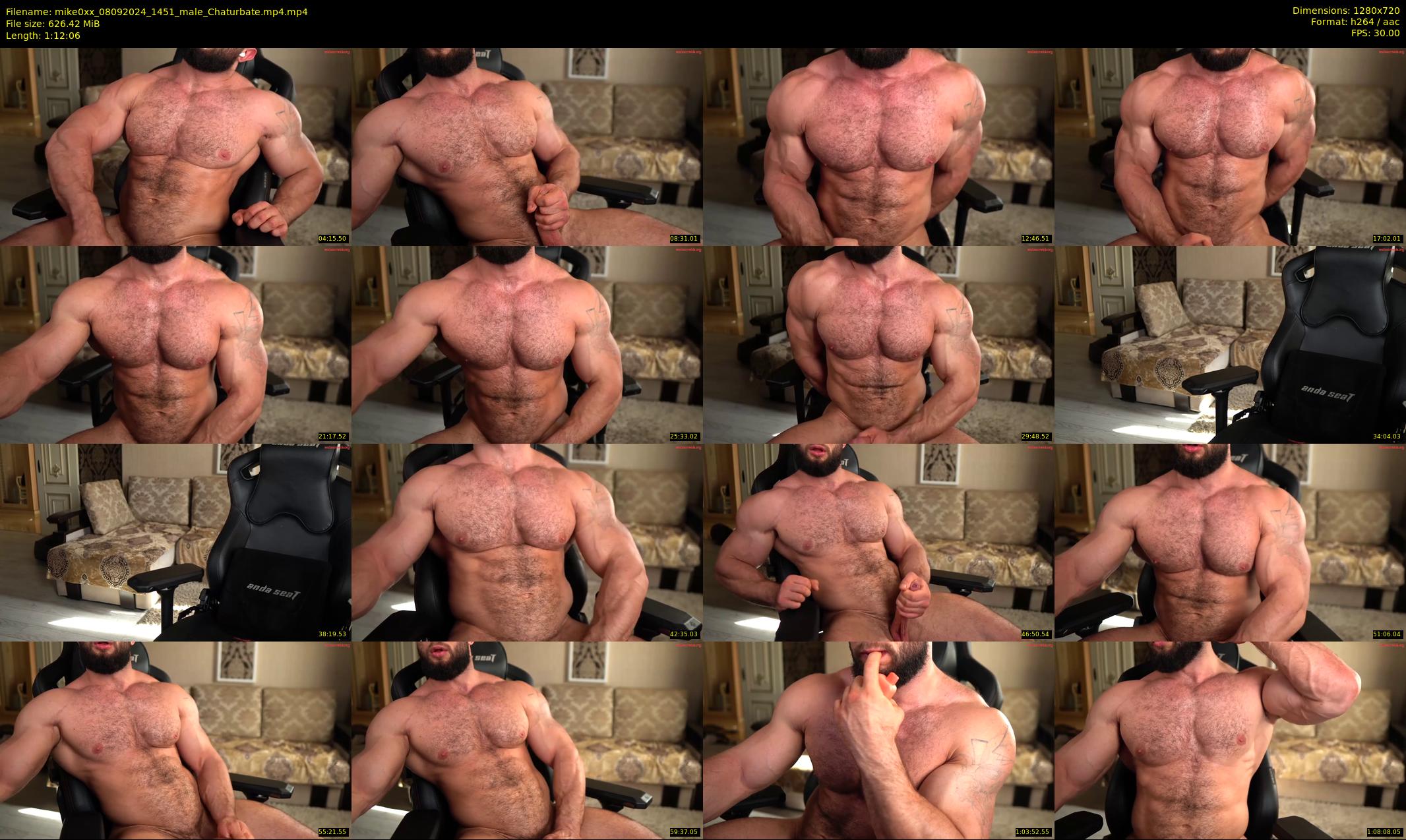 mike0xx — 73 minute Chaturbate male cam show recording, 720p, Sep 8, 2024