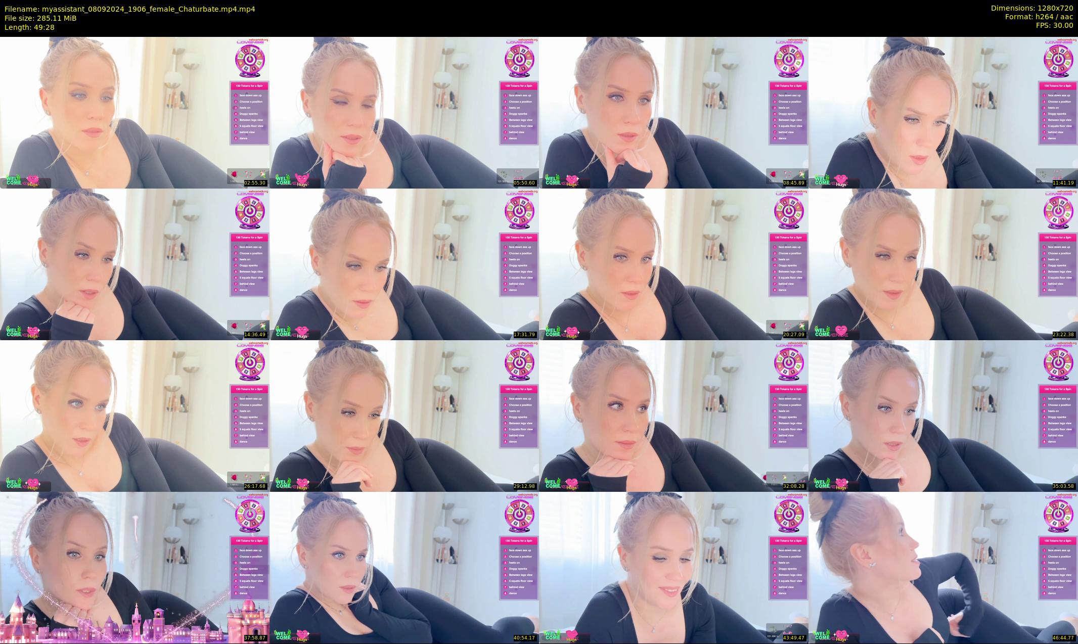 myassistant — 50 minute Chaturbate female cam show recording, 720p, Sep 8, 2024