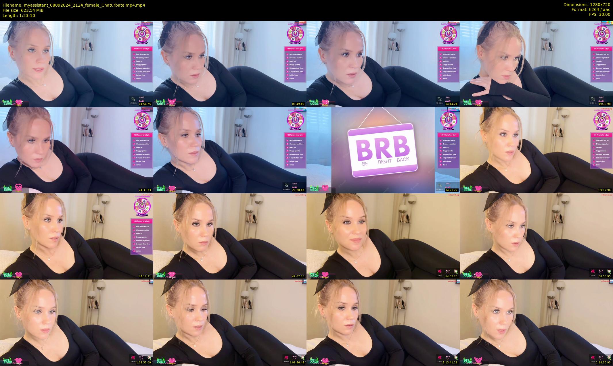 myassistant — 84 minute Chaturbate female cam show recording, 720p, Sep 8, 2024