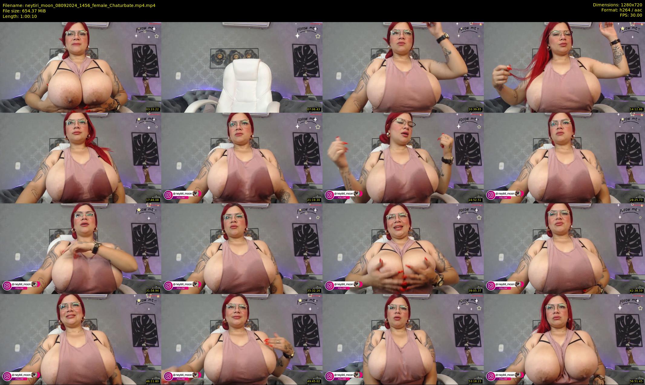 neytiri_moon — 61 minute Chaturbate female cam show recording, 720p, Sep 8, 2024