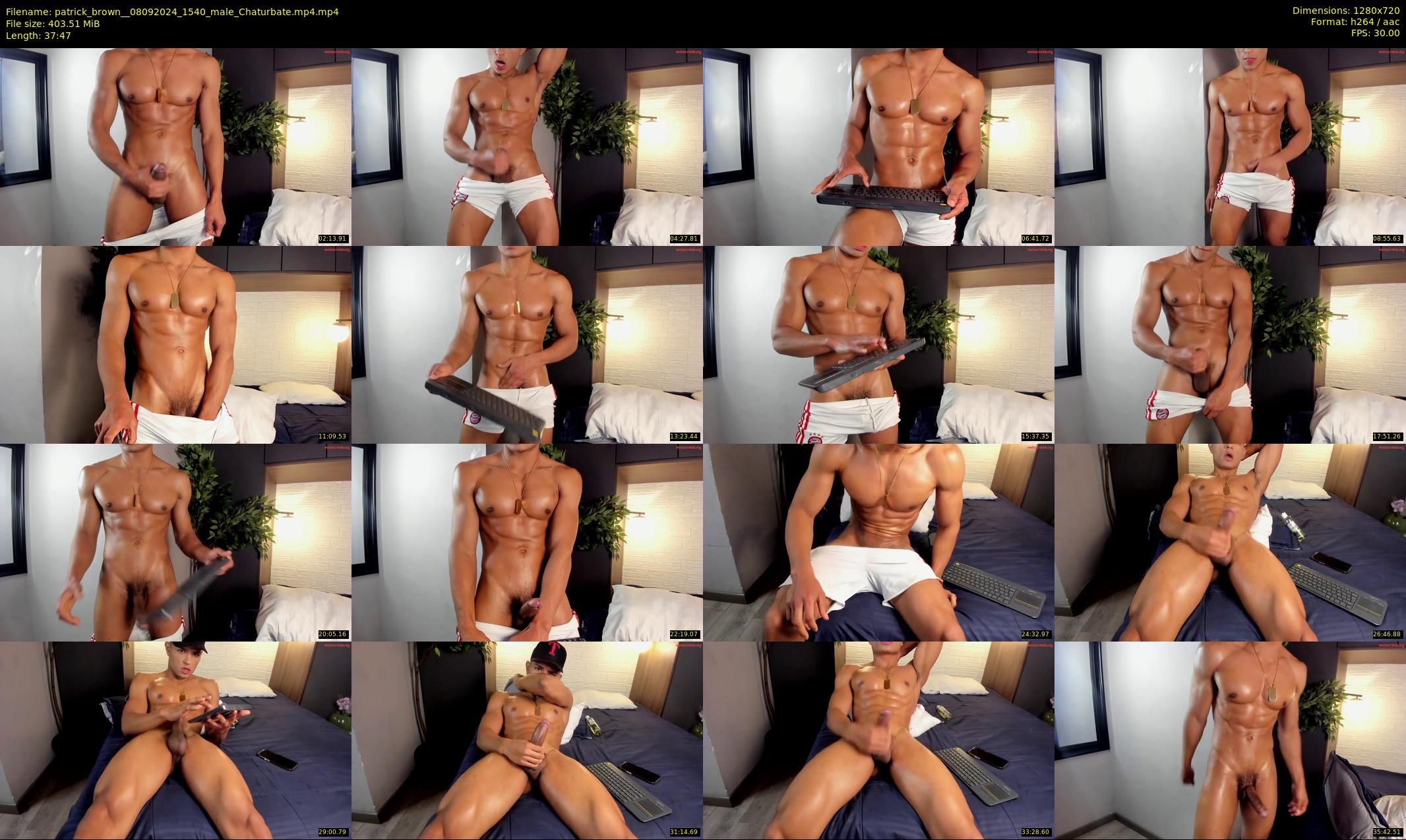 patrick_brown_ — 38 minute Chaturbate male cam show recording, 720p, Sep 8, 2024