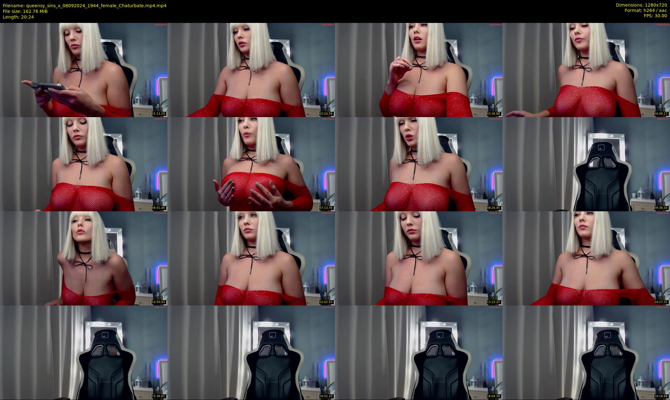 queensy_sins_x — 21 minute Chaturbate female cam show recording, 720p, Sep 8, 2024