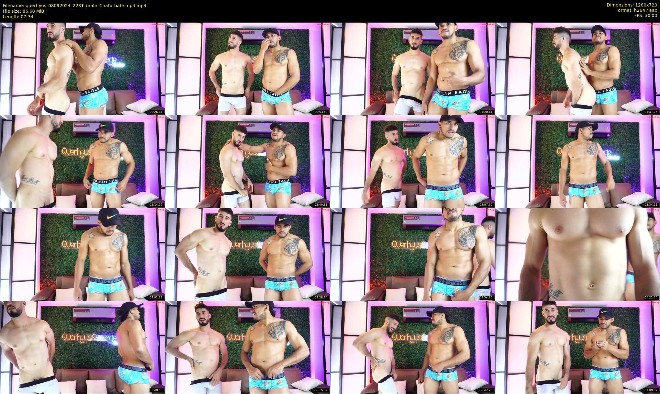 querhyus — 8 minute Chaturbate male cam show recording, 720p, Sep 8, 2024