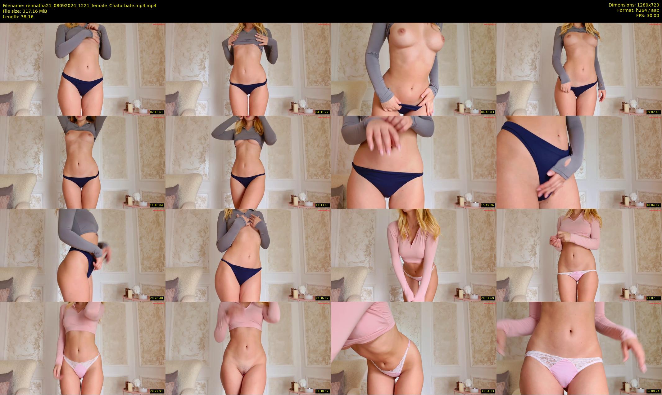rennatha21 — 39 minute Chaturbate female cam show recording, 720p, Sep 8, 2024