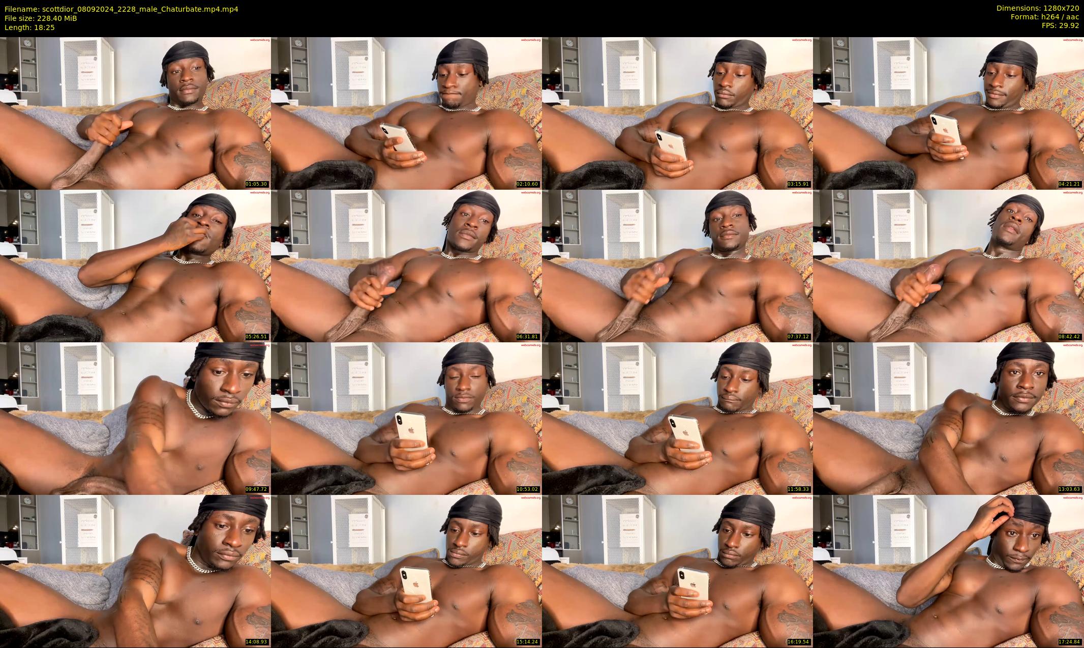 scottdior — 19 minute Chaturbate male cam show recording, 720p, Sep 8, 2024