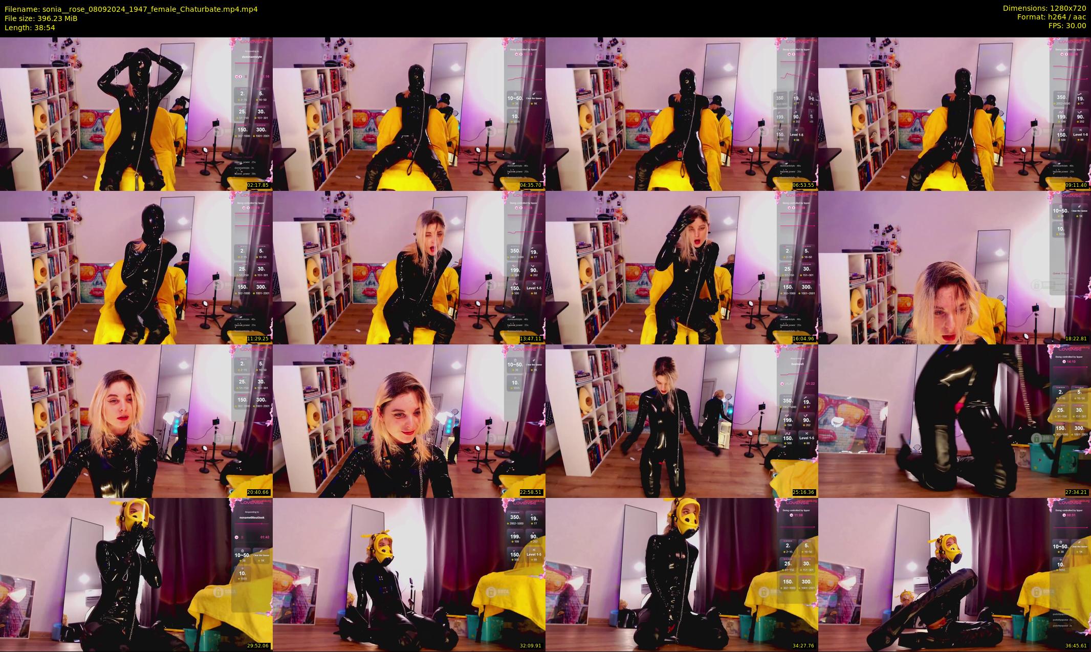 sonia__rose — 39 minute Chaturbate female cam show recording, 720p, Sep 8, 2024