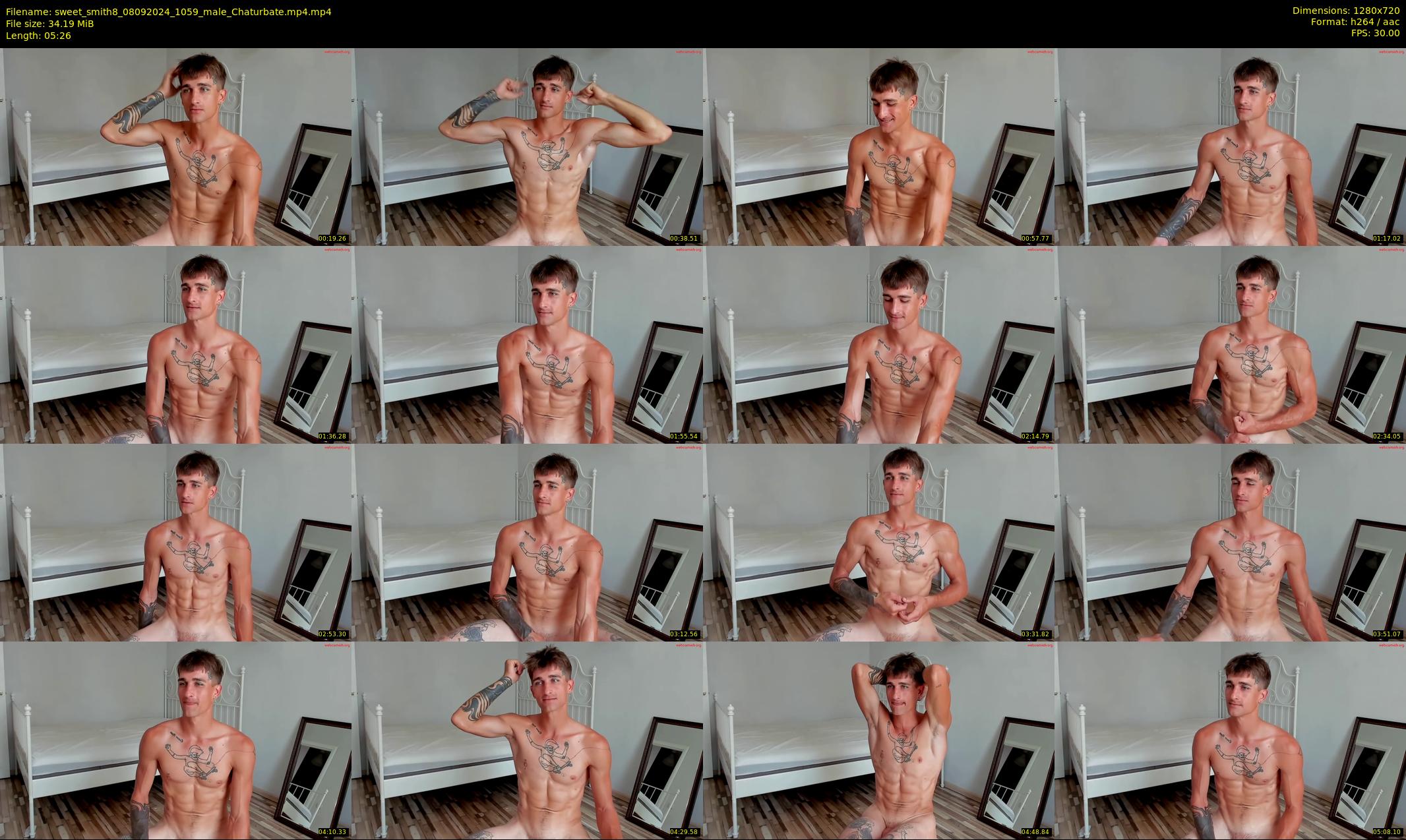 sweet_smith8 — 6 minute Chaturbate male cam show recording, 720p, Sep 8, 2024