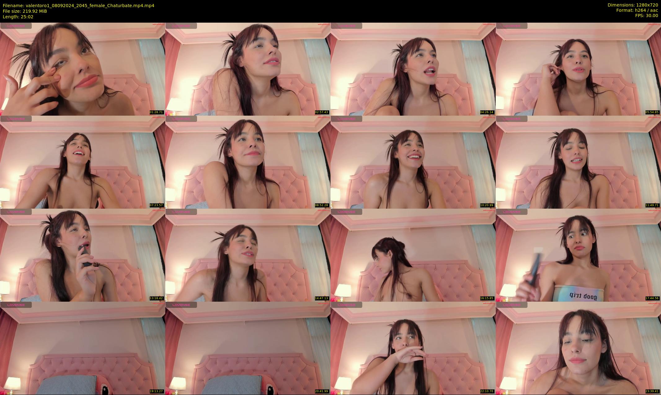 valentoro1 — 26 minute Chaturbate female cam show recording, 720p, Sep 8, 2024