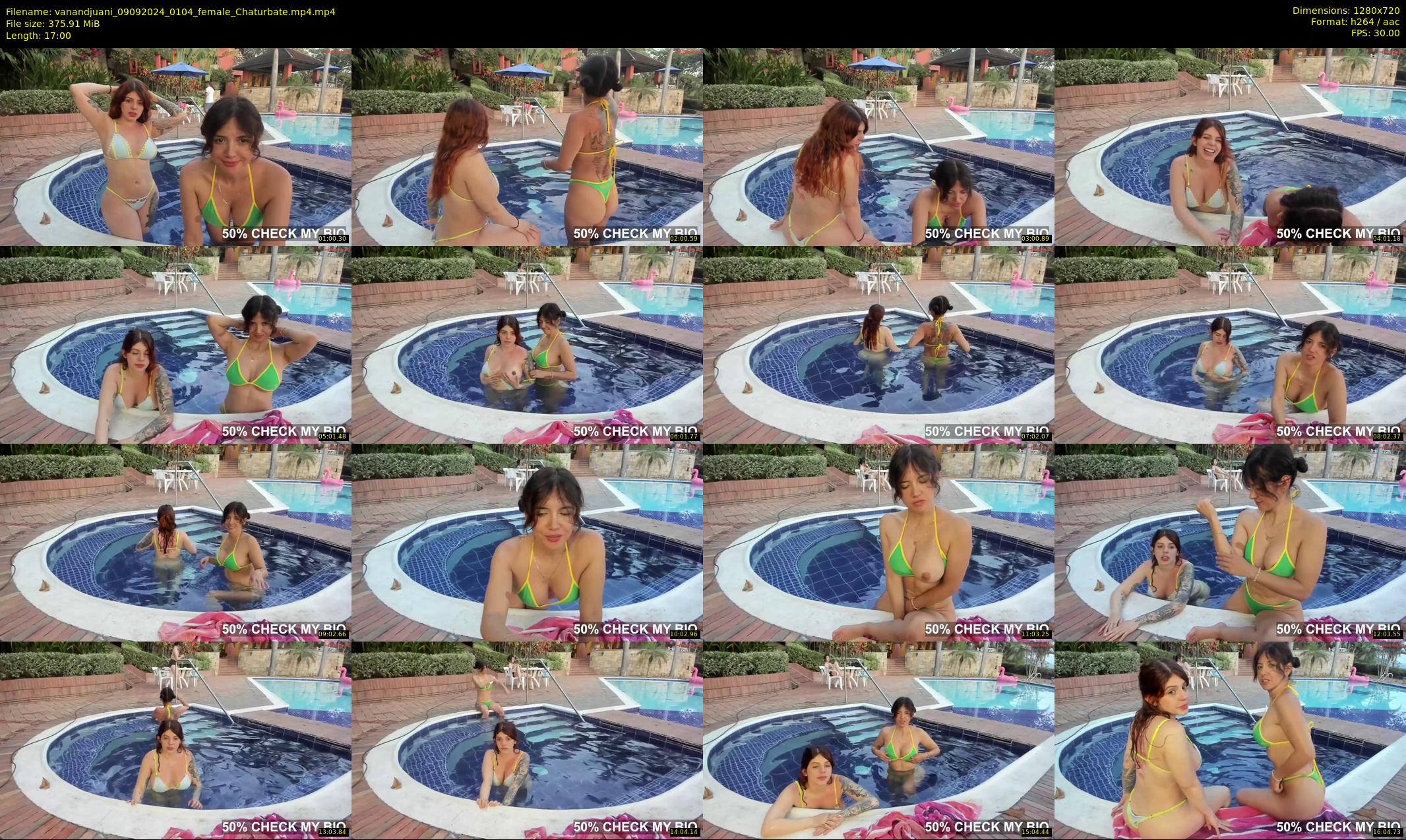 vanandjuani — 17 minute Chaturbate female cam show recording, 720p, Sep 9, 2024
