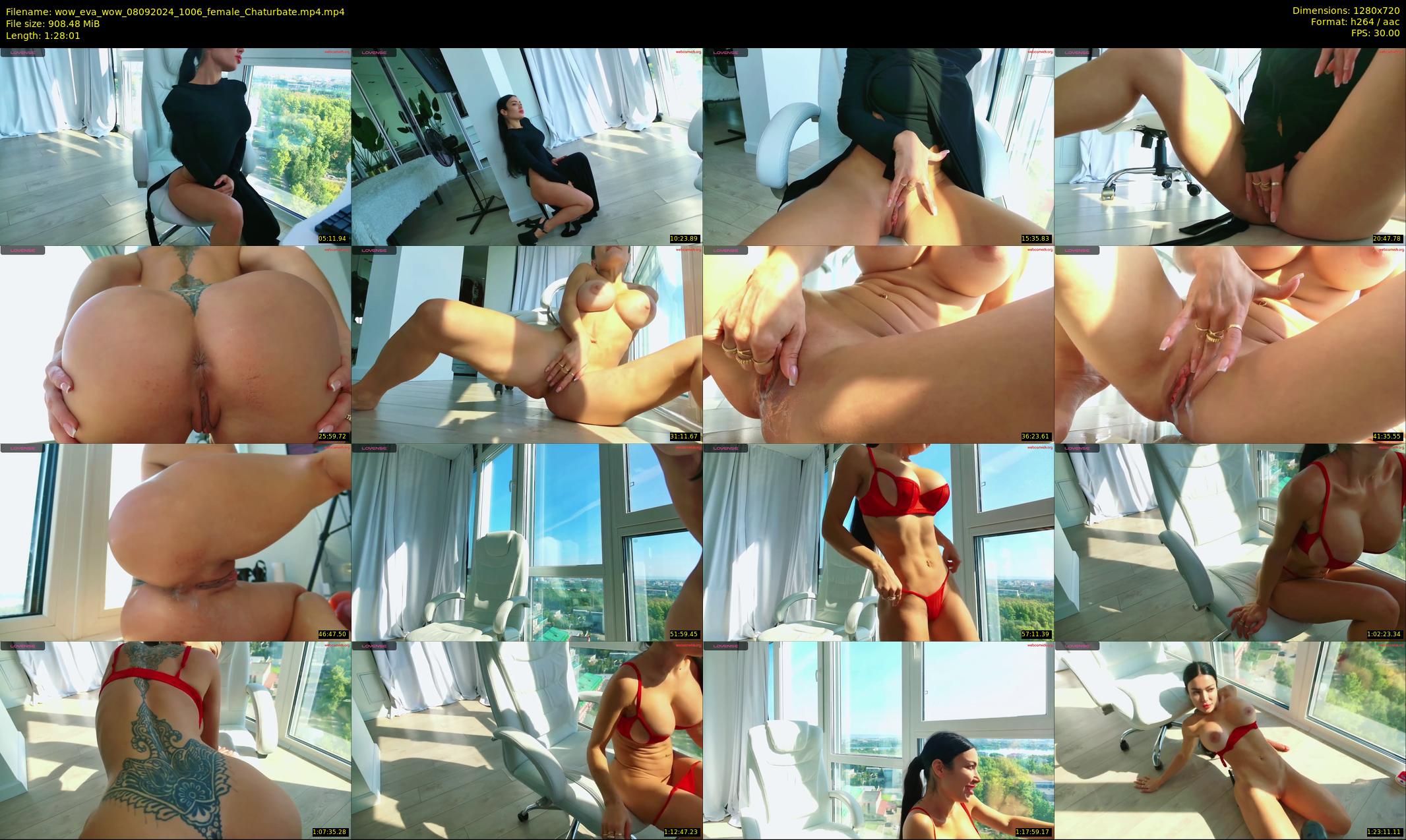 wow_eva_wow — 89 minute Chaturbate female cam show recording, 720p, Sep 8, 2024