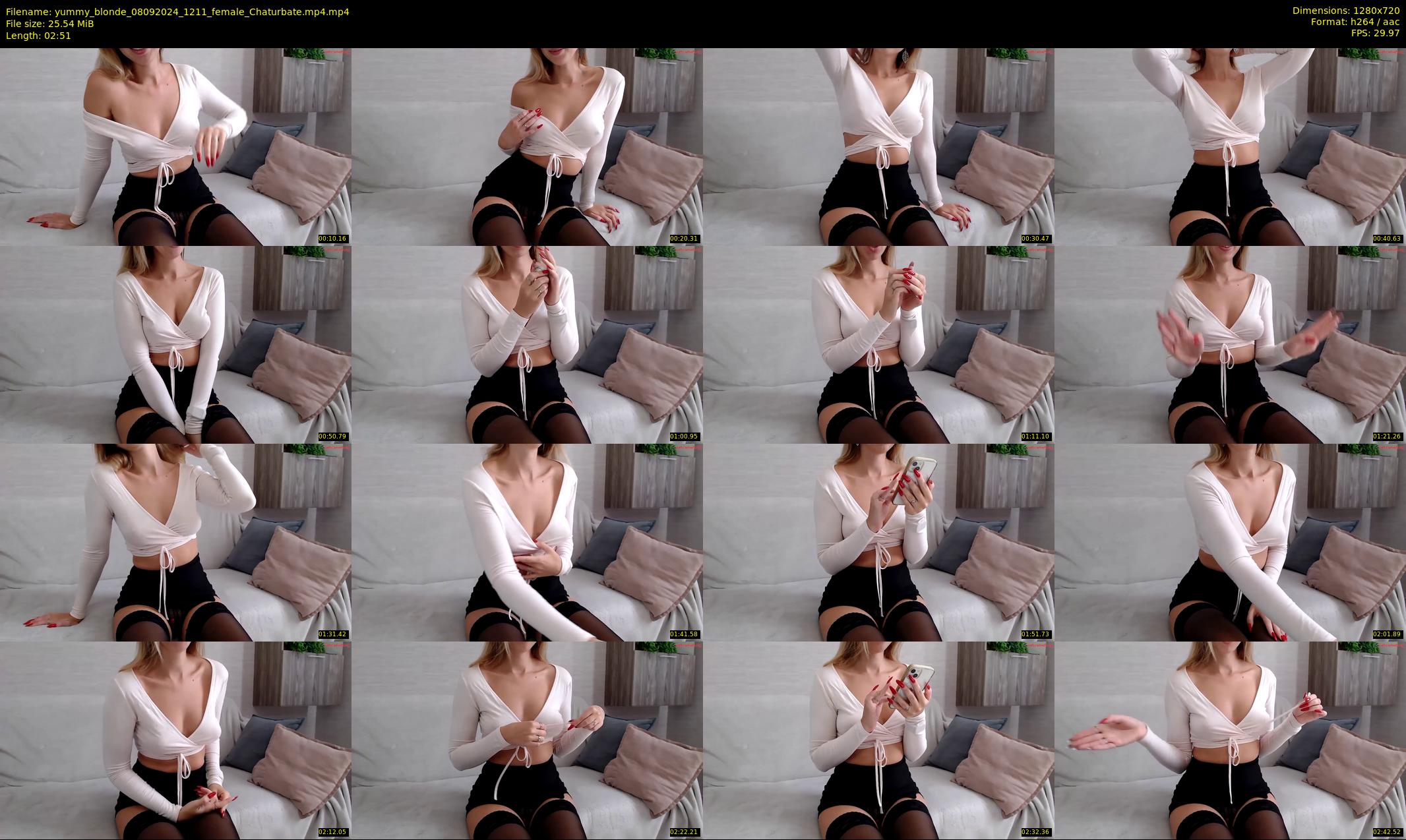 yummy_blonde — 3 minute Chaturbate female cam show recording, 720p, Sep 8, 2024