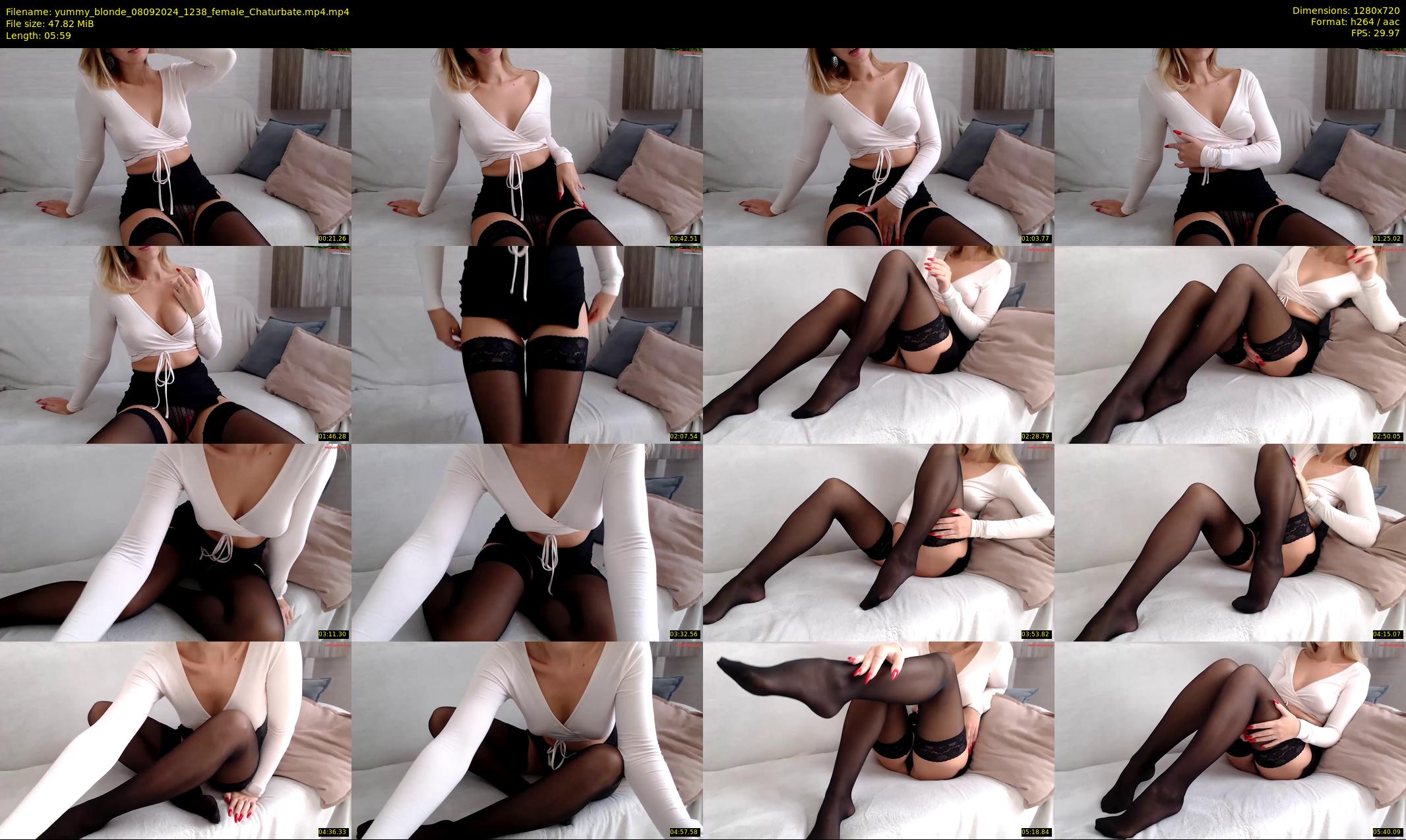 yummy_blonde — 6 minute Chaturbate female cam show recording, 720p, Sep 8, 2024