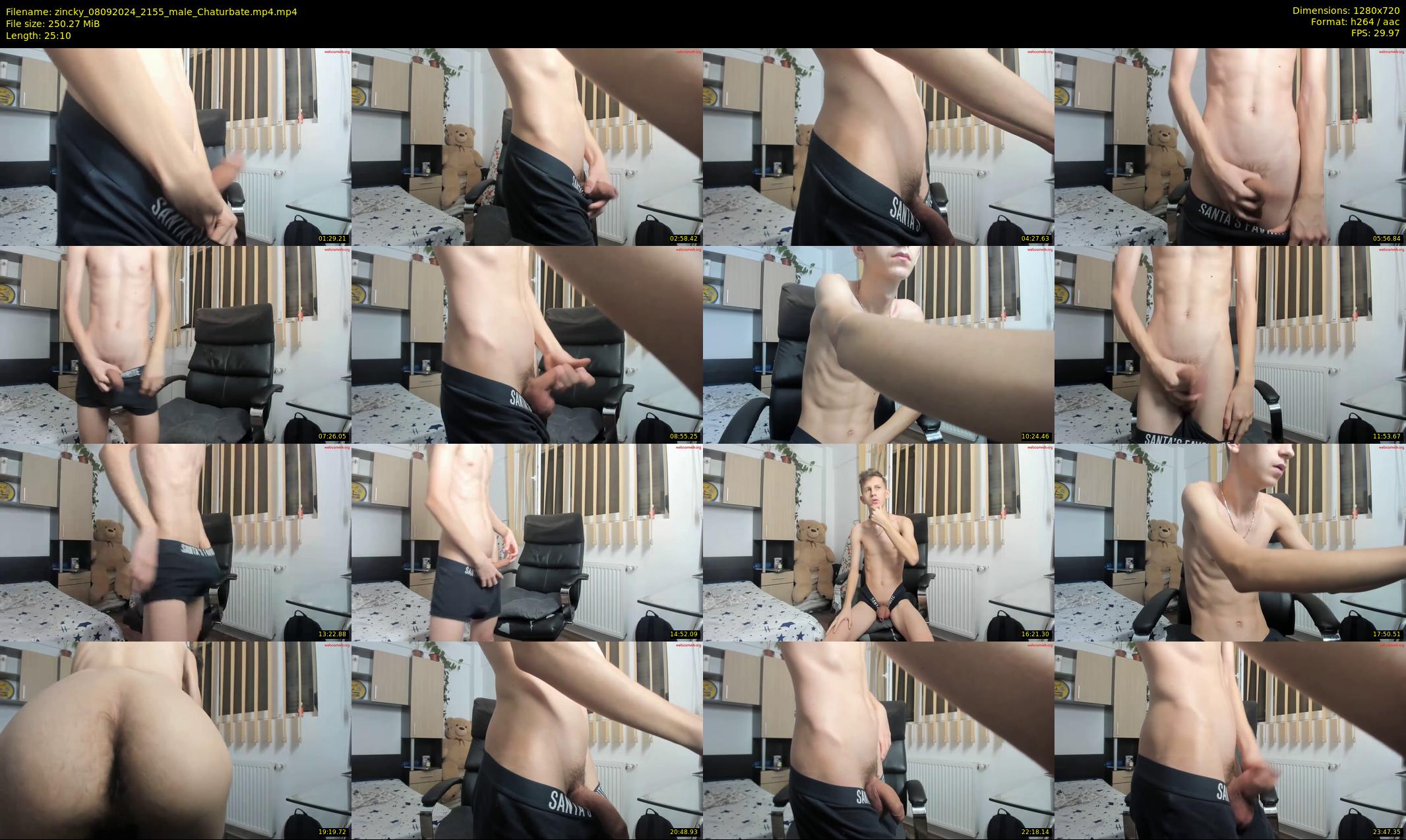 zincky — 26 minute Chaturbate male cam show recording, 720p, Sep 8, 2024