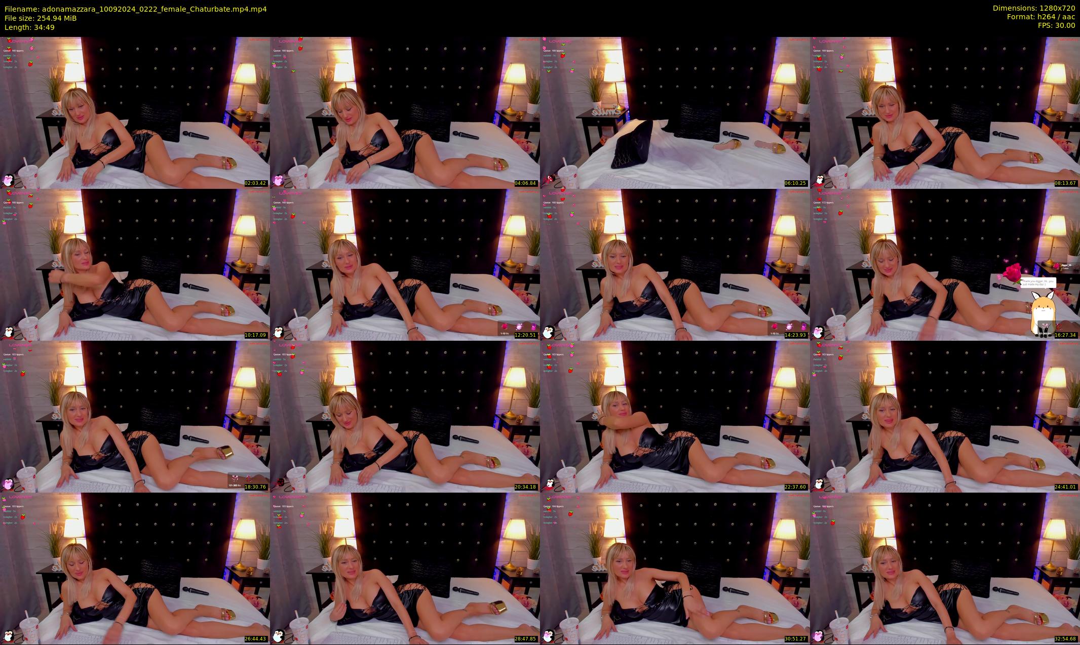 adonamazzara — 35 minute Chaturbate female cam show recording, 720p, Sep 10, 2024