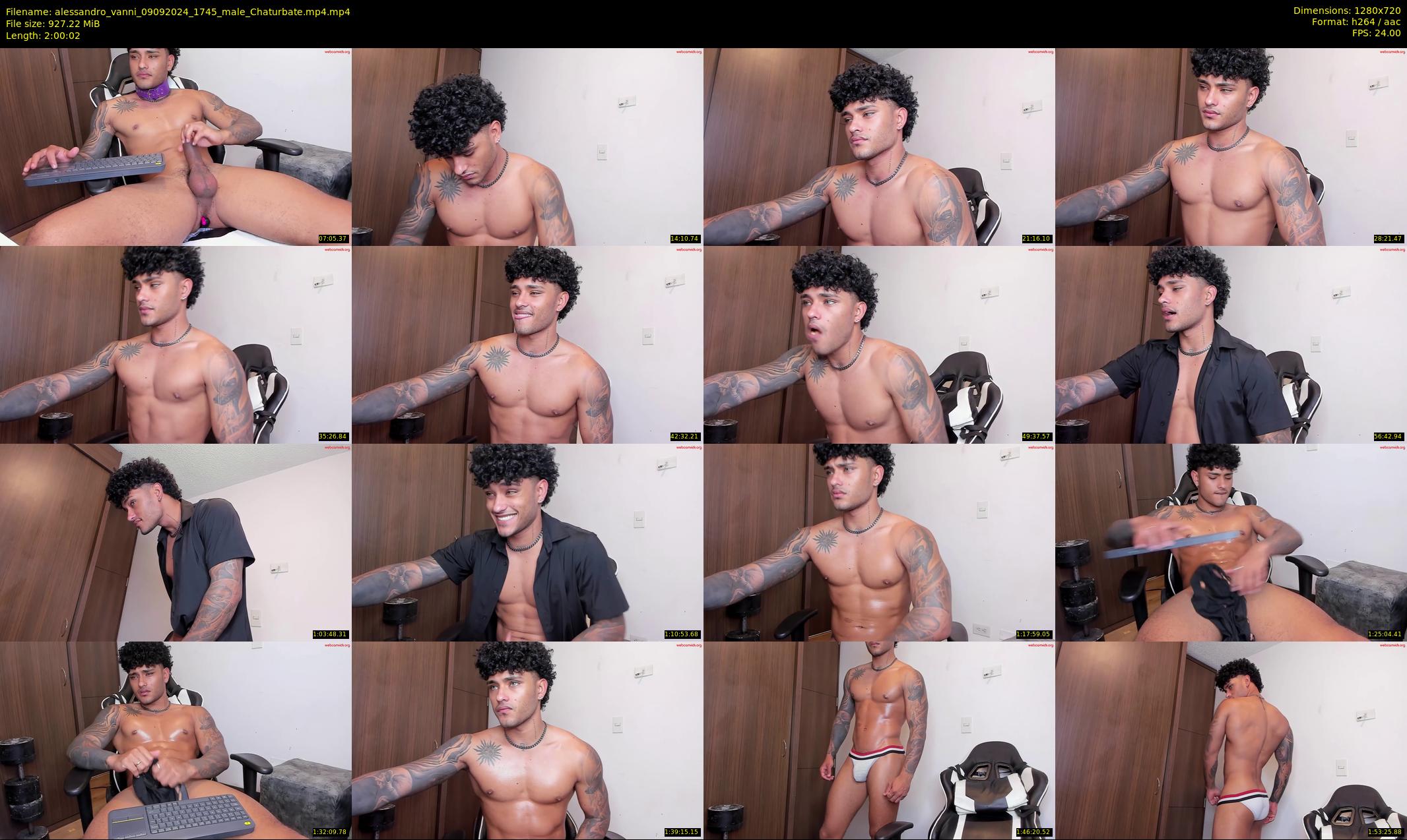 alessandro_vanni — 121 minute Chaturbate male cam show recording, 720p, Sep 9, 2024