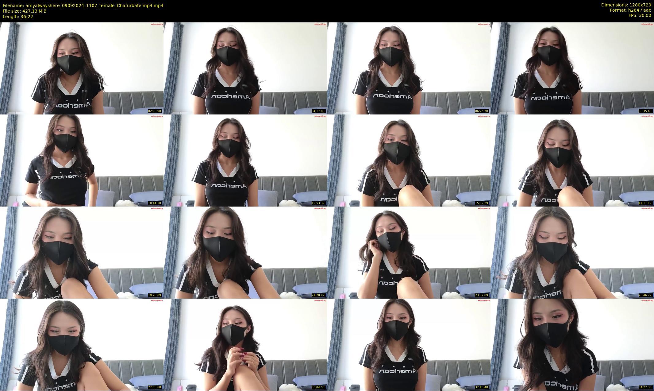 amyalwayshere — 37 minute Chaturbate female cam show recording, 720p, Sep 9, 2024
