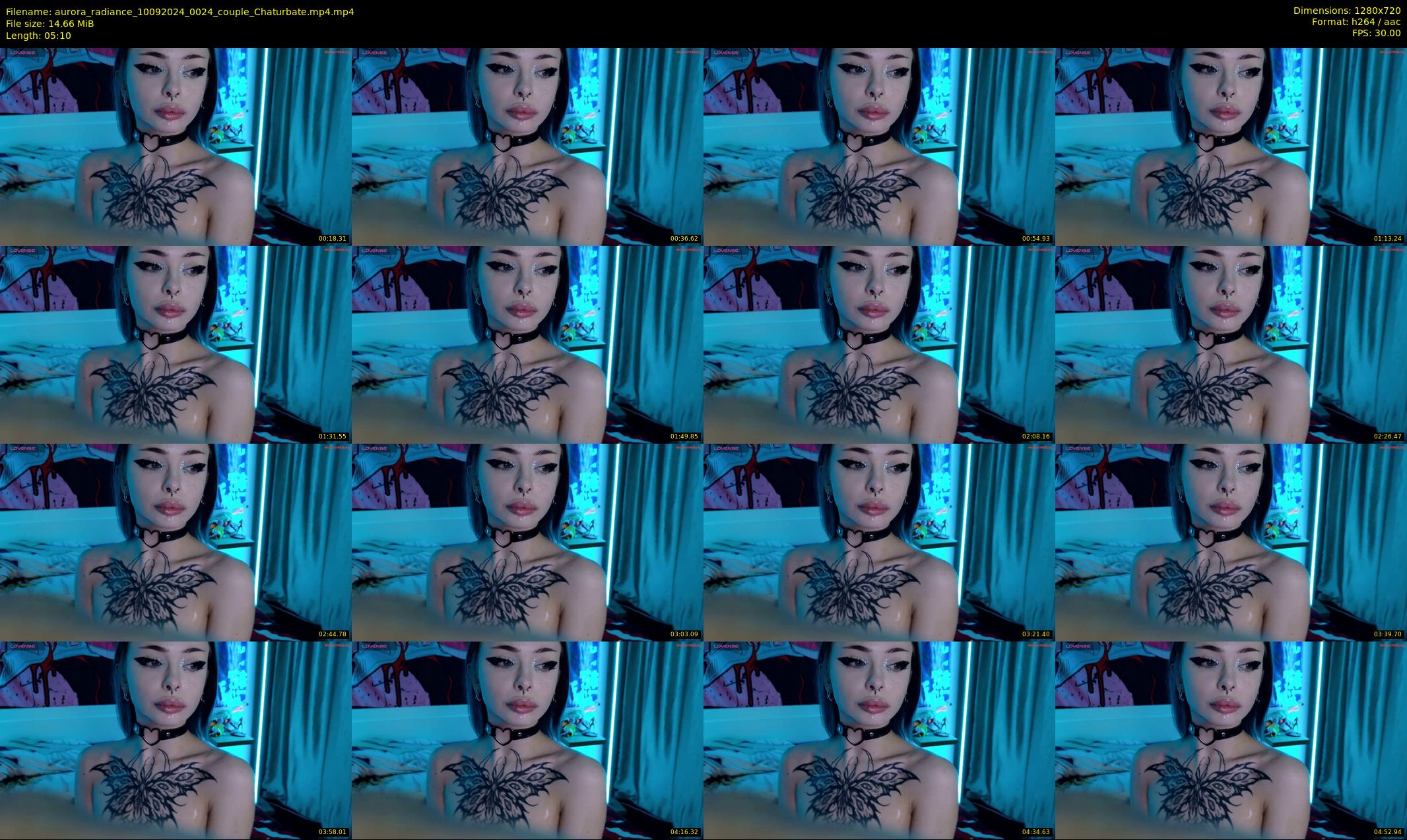 aurora_radiance — 6 minute Chaturbate couple cam show recording, 720p, Sep 10, 2024
