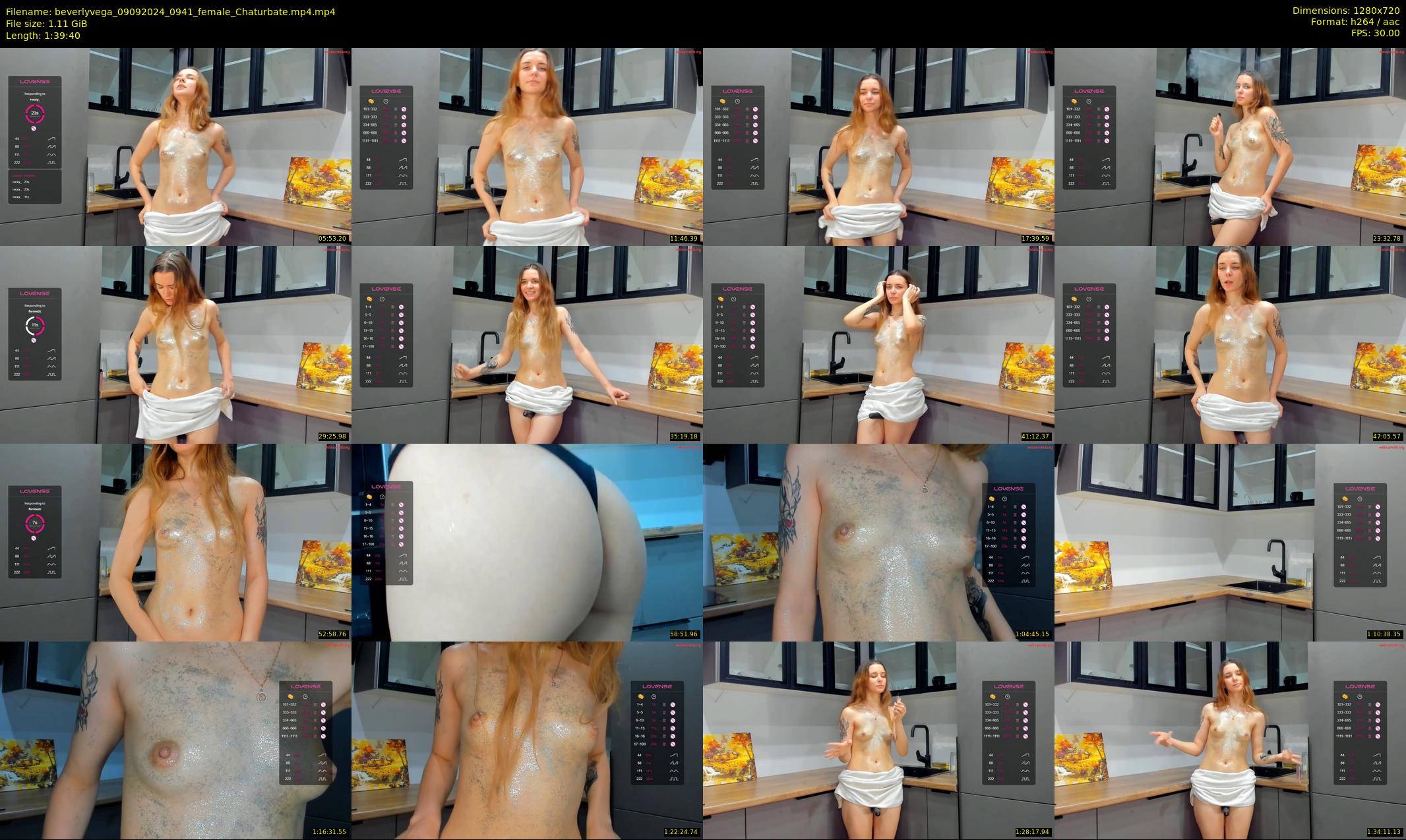 beverlyvega — 100 minute Chaturbate couple cam show recording, 720p, Sep 9, 2024
