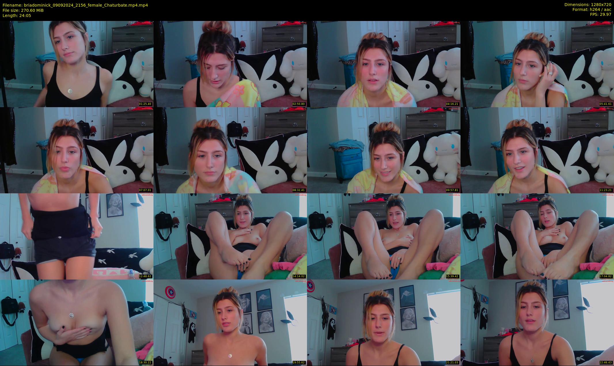 briadominick — 25 minute Chaturbate couple cam show recording, 720p, Sep 9, 2024
