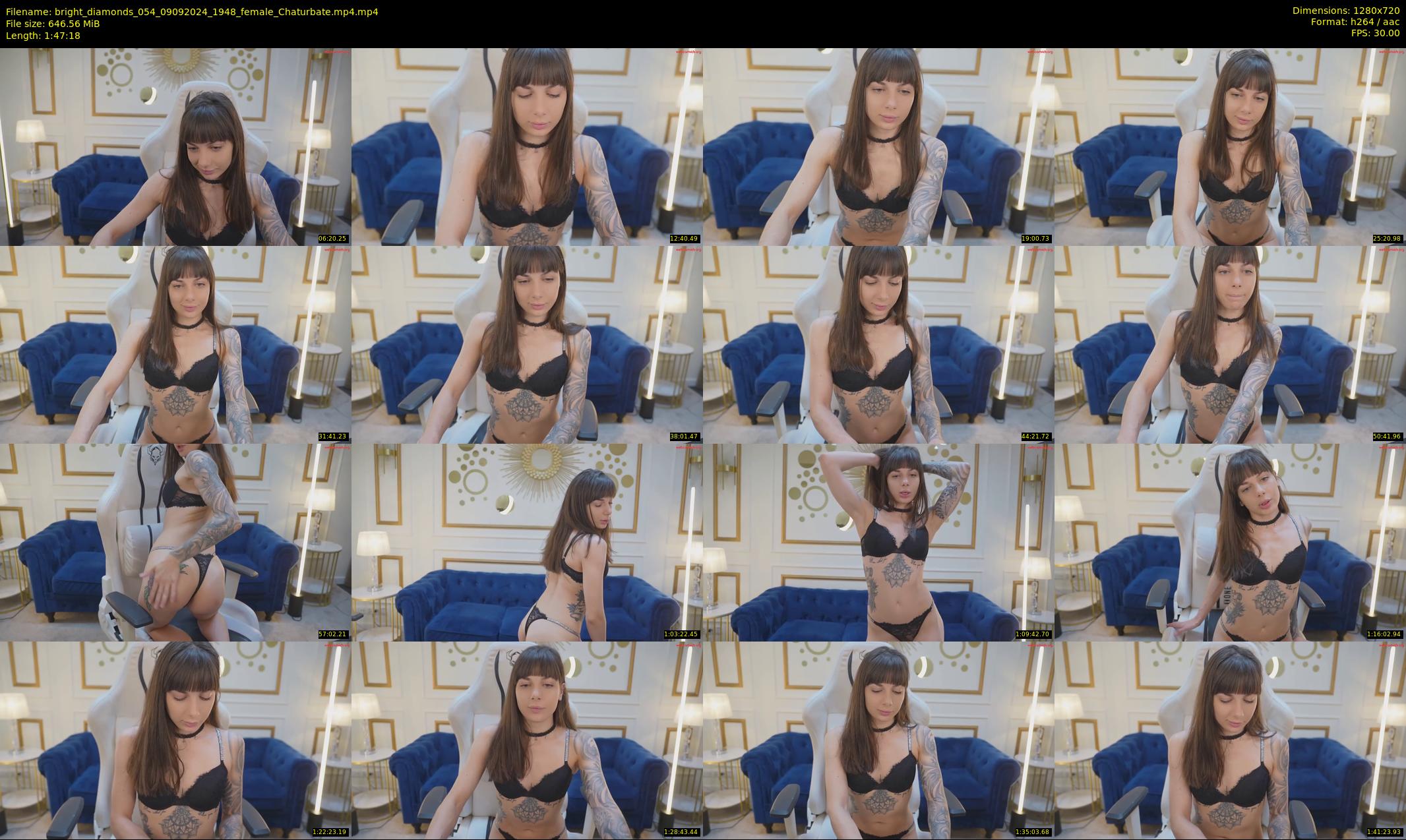 bright_diamonds_054 — 108 minute Chaturbate couple cam show recording, 720p, Sep 9, 2024